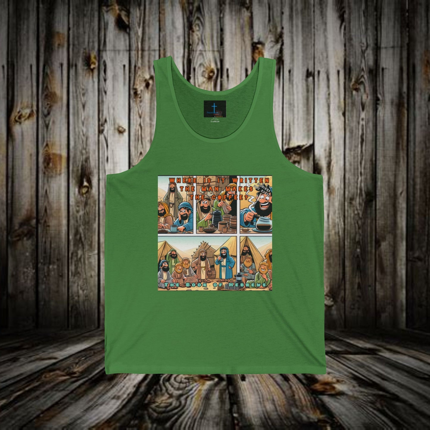 Biblical Dad Joke, The Book of Hebrews-Tank Top