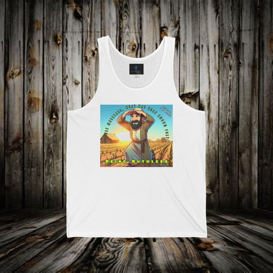 Biblical Dad Joke, Ruthless Humor- Tank Top
