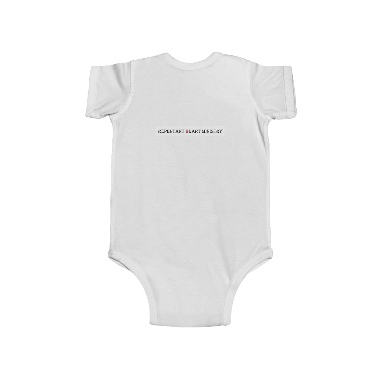 Infant Lion & Lamb Onesie - John 21 'Feed my lamb'