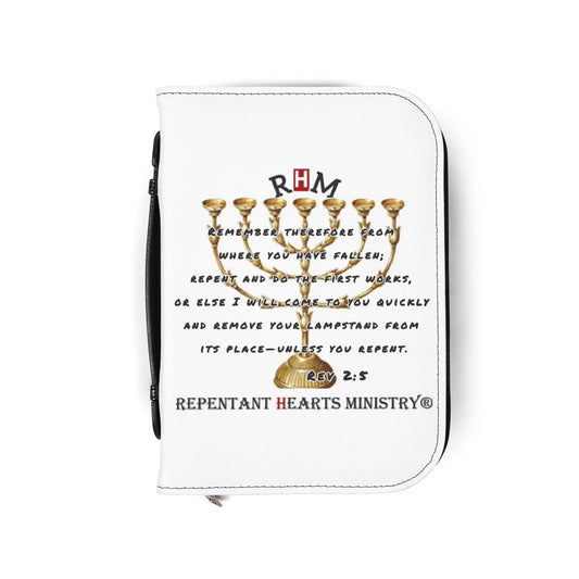 Bible Cover/ Case -Repentant Hearts Ministry (Joel & Rev Design)