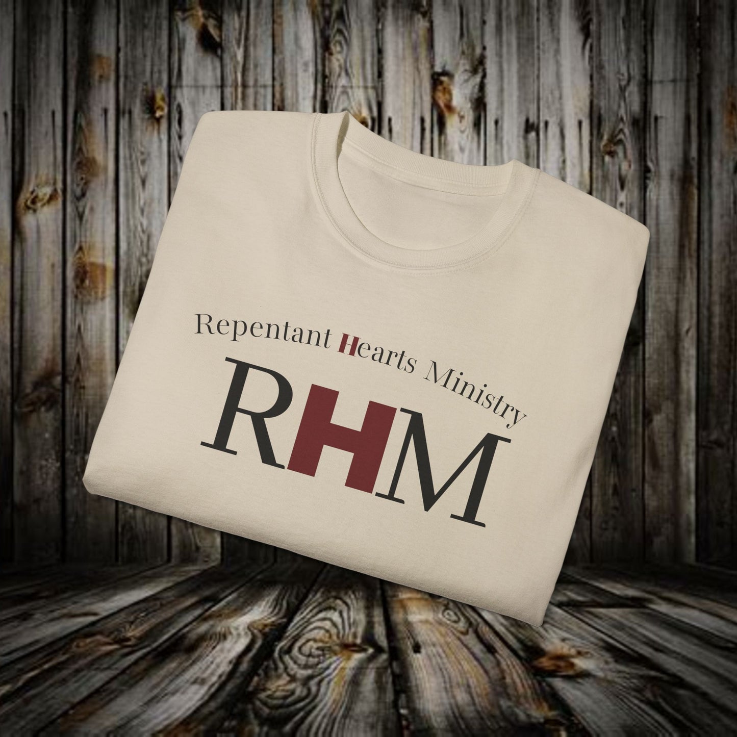 Biblical- Repentant Hearts Ministry (RHM) T-Shirt — Christian Faith Ministry Tee