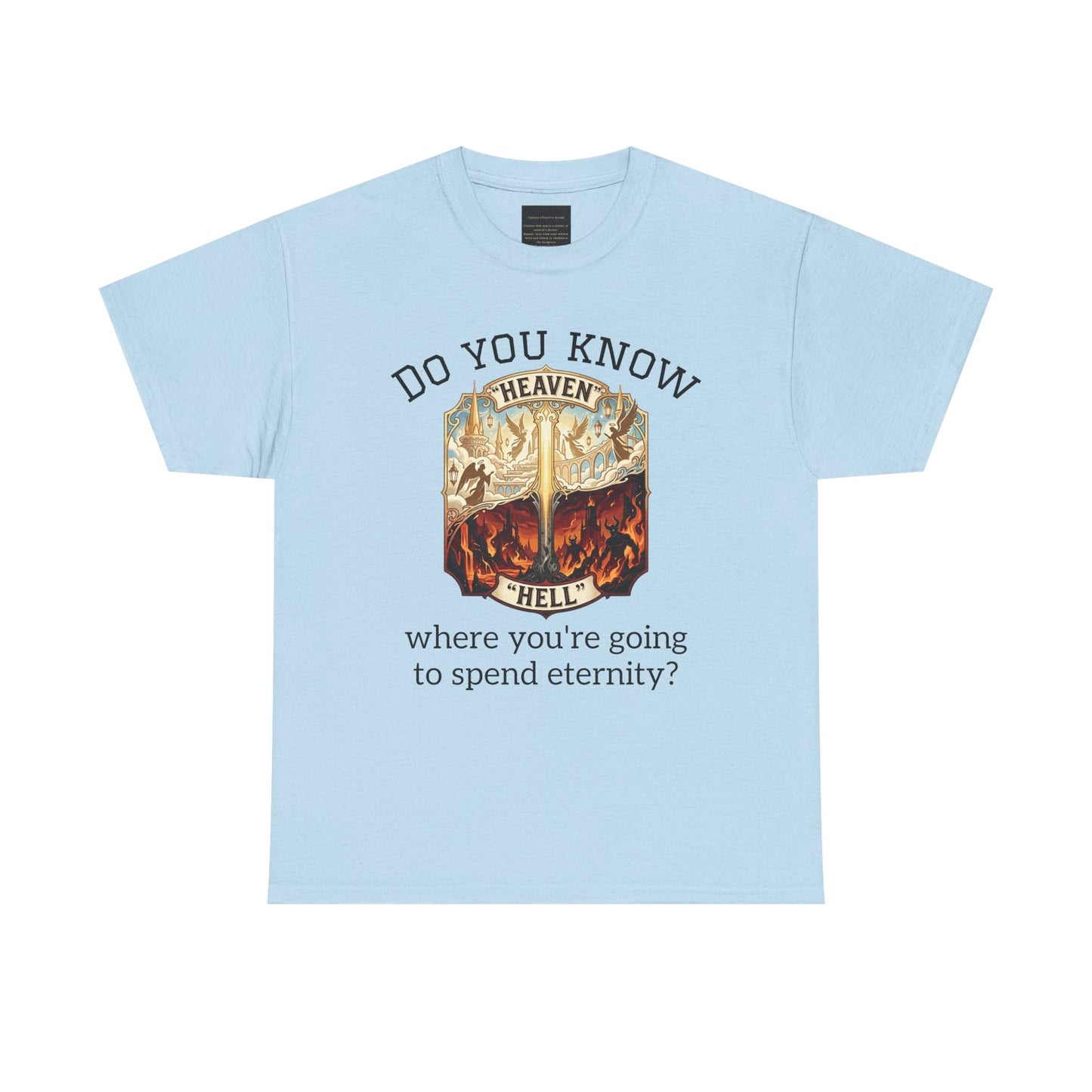 "Do You Know Where You’re Going? / Ask Me About Jesus"- Gospel Tee