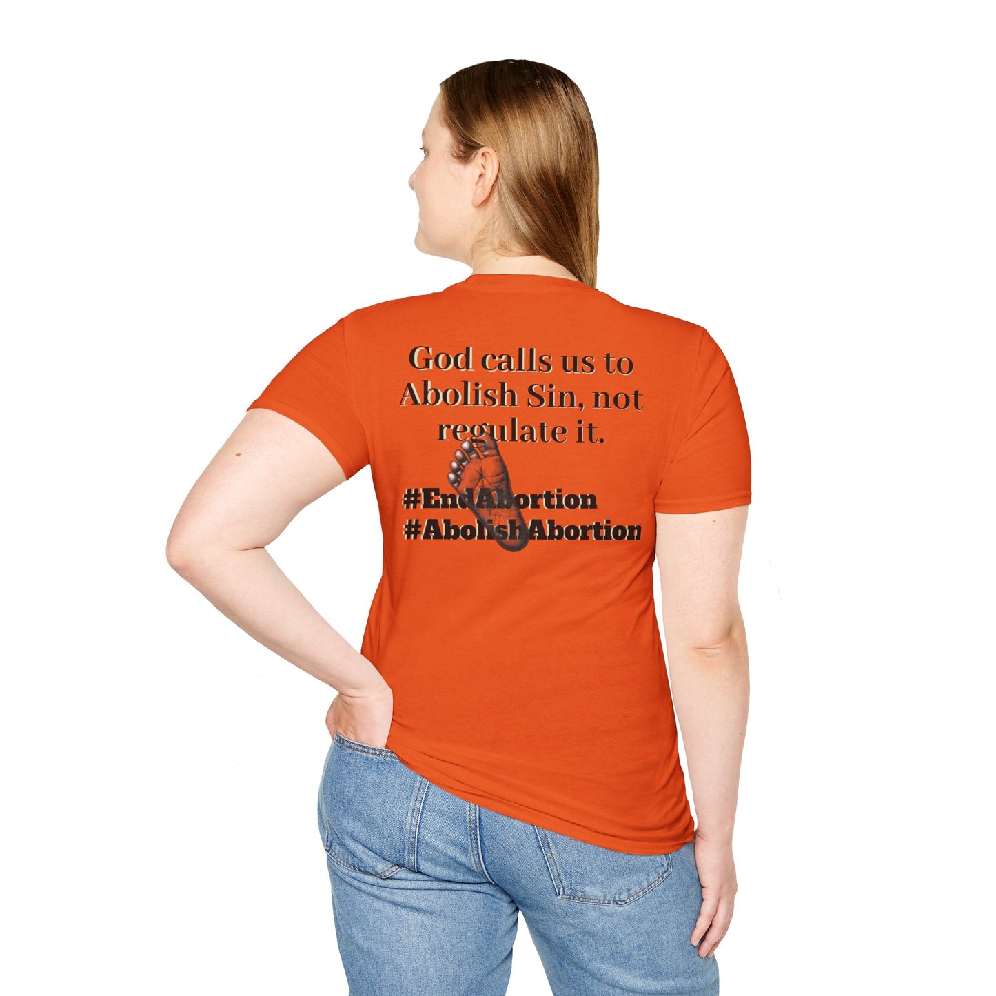 Abolish Abortion T-Shirt - Jeremiah 1:5