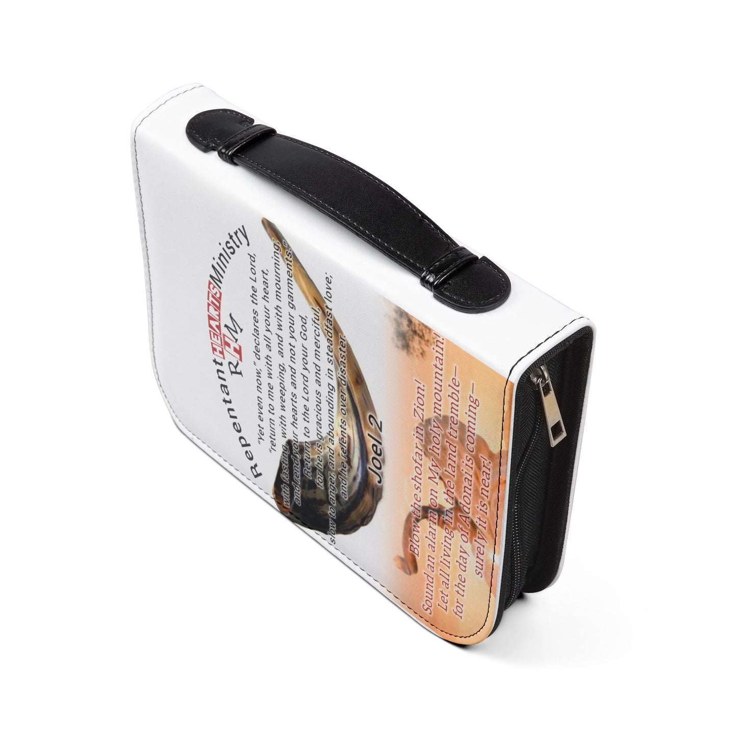 Bible Cover/ Case -Repentant Hearts Ministry (Joel & Rev Design)