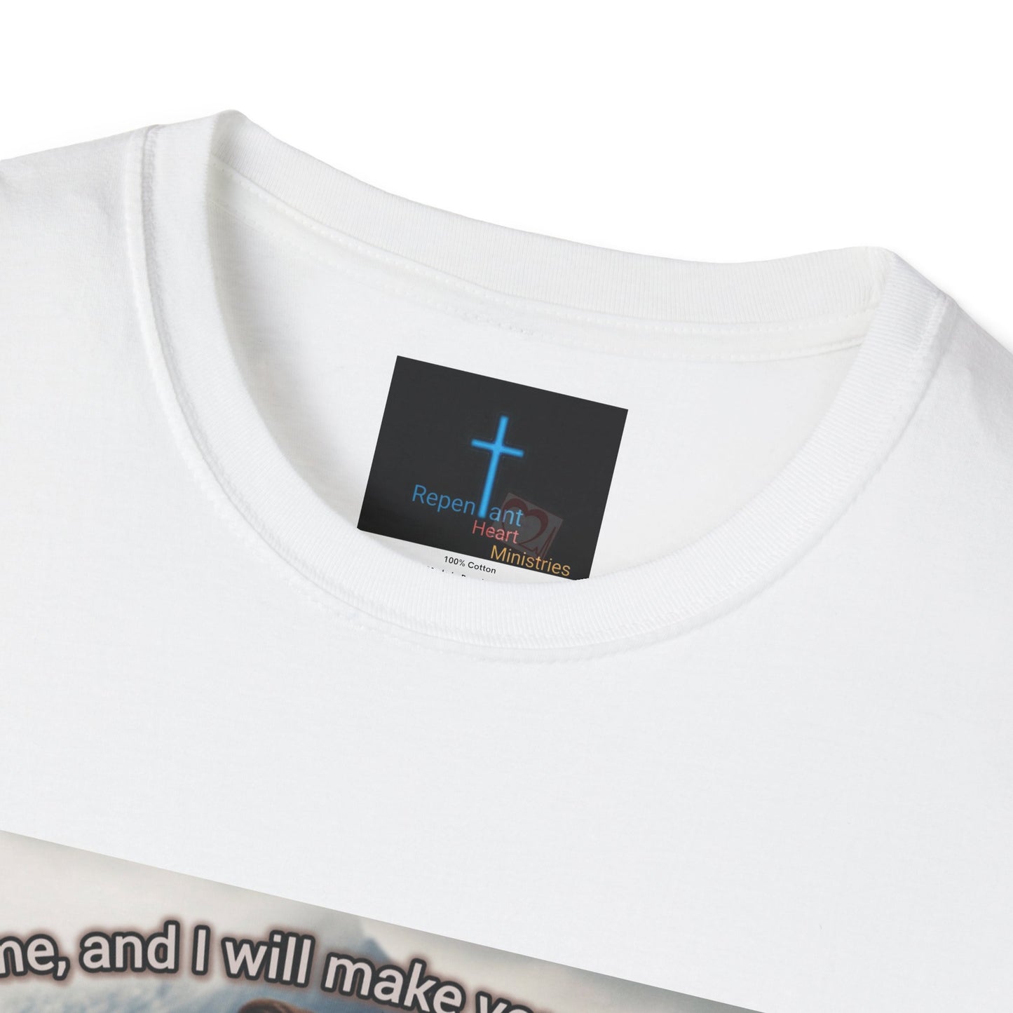 Matthew 4:19 - Jesus T-Shirt -  Design
