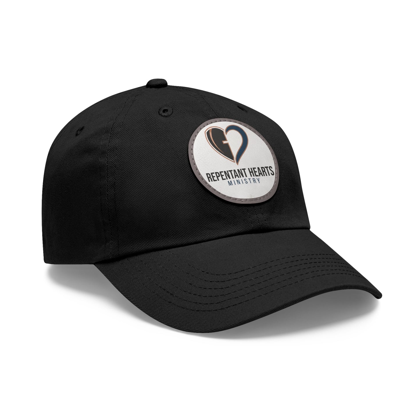 Repentant Hearts Ministry Leather Patch Hat