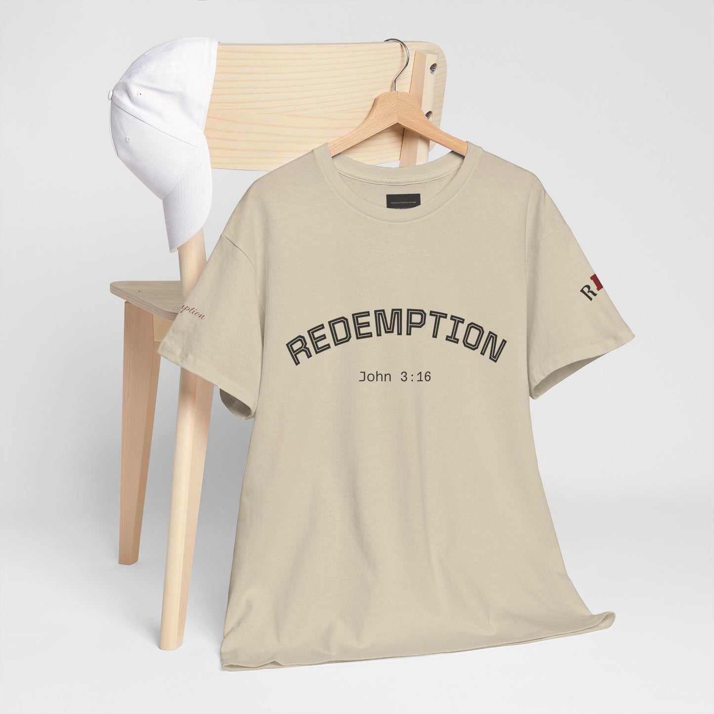 Redemption John 3:16 T-Shirt — Scripture Tee