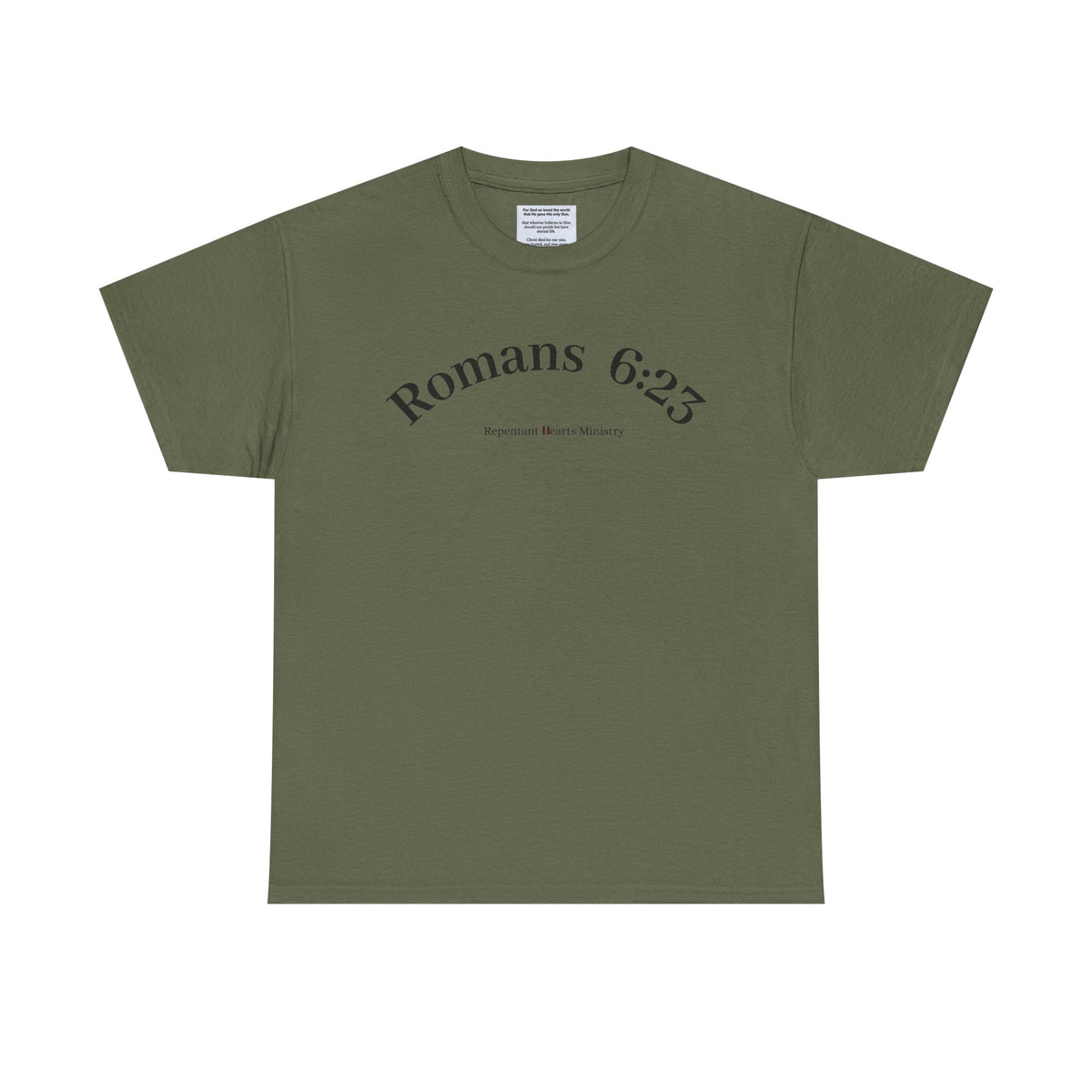Your Debt Is Paid Romans 6:23 Inspirational- Christian Cross T-Shirt