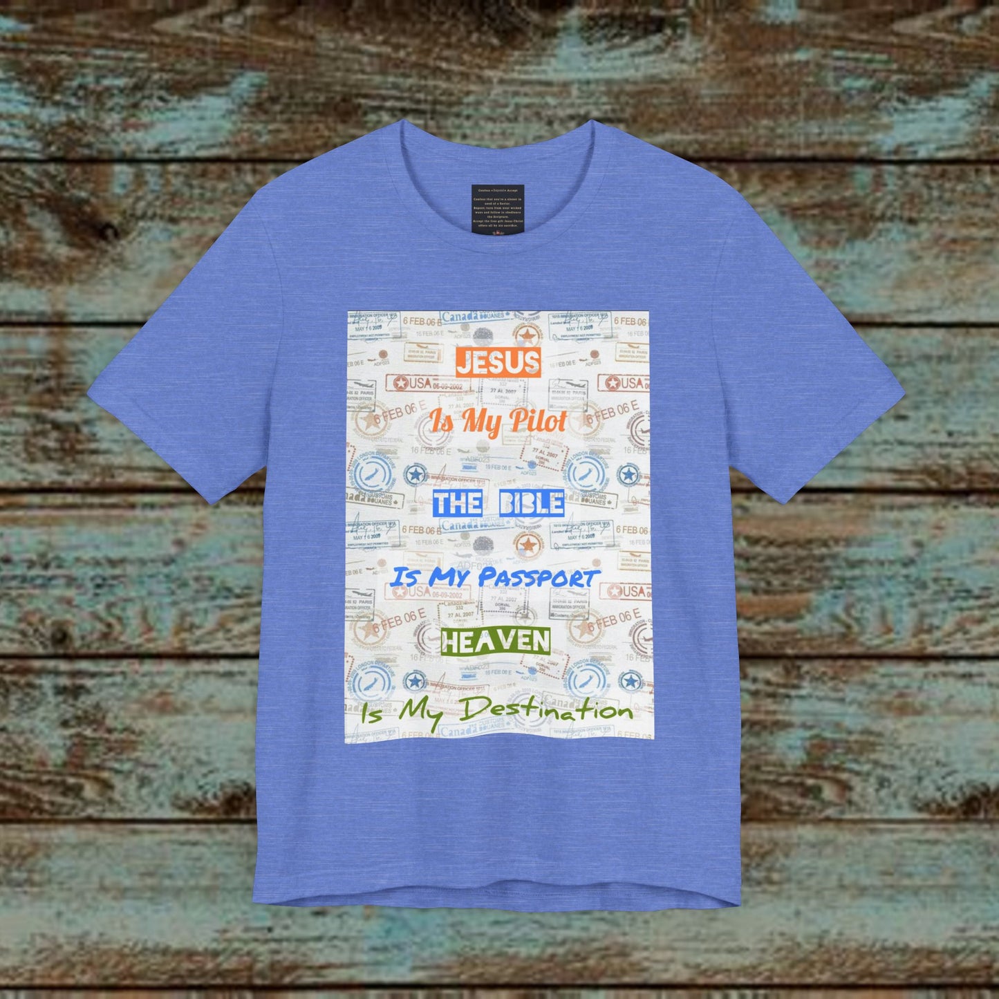 Faith Based T-Shirt - Jesus is My Pilot