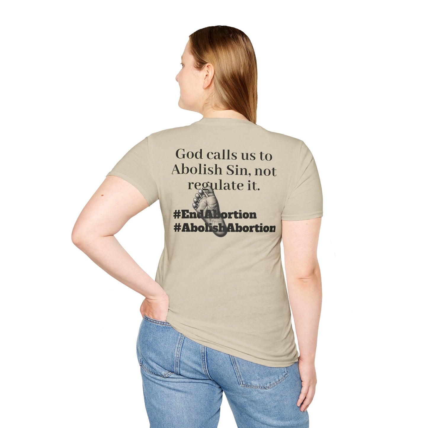 Abolish Abortion T-Shirt - Jeremiah 1:5