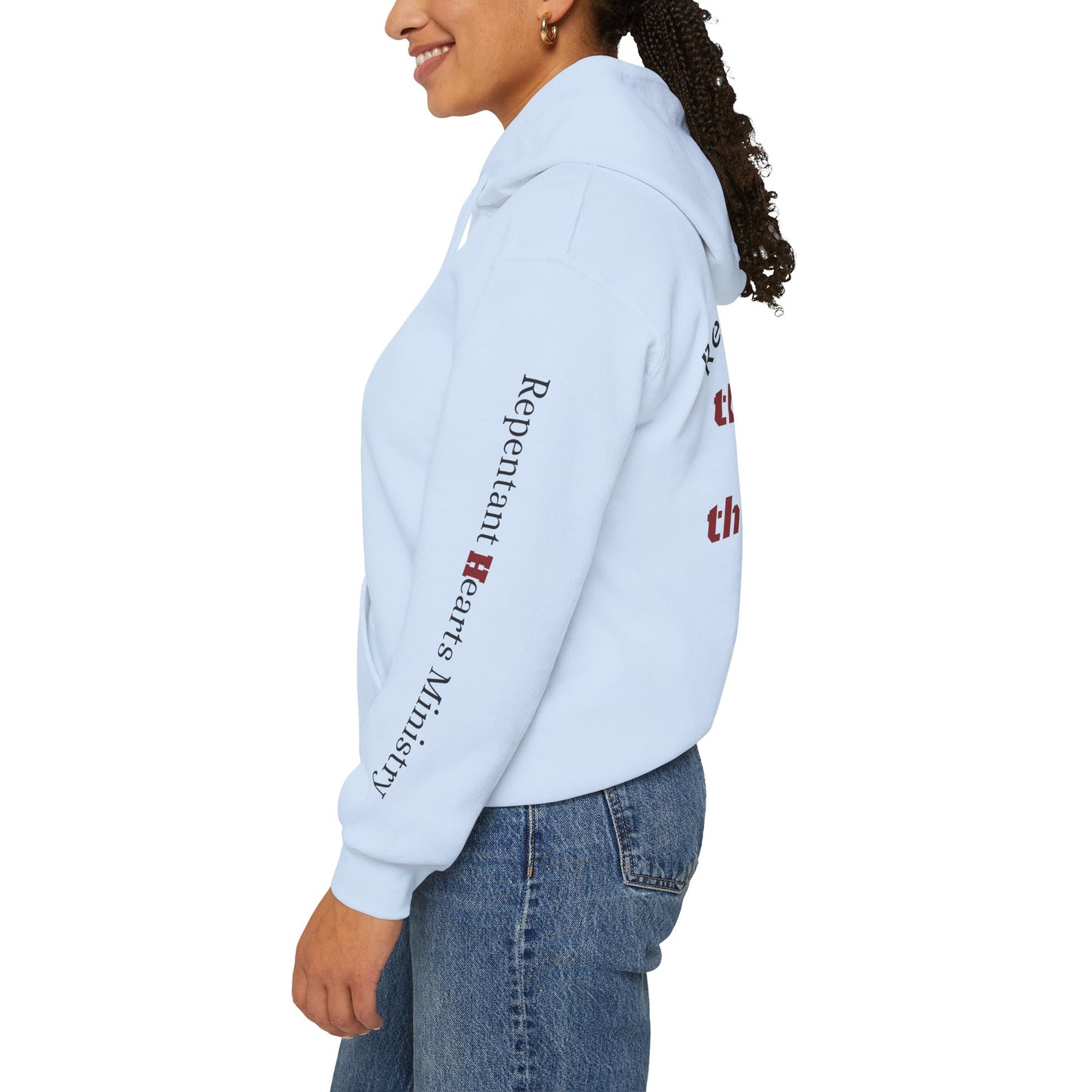 Alpha Omega Hoodie — "I Am the First & the Last" Names of Jesus