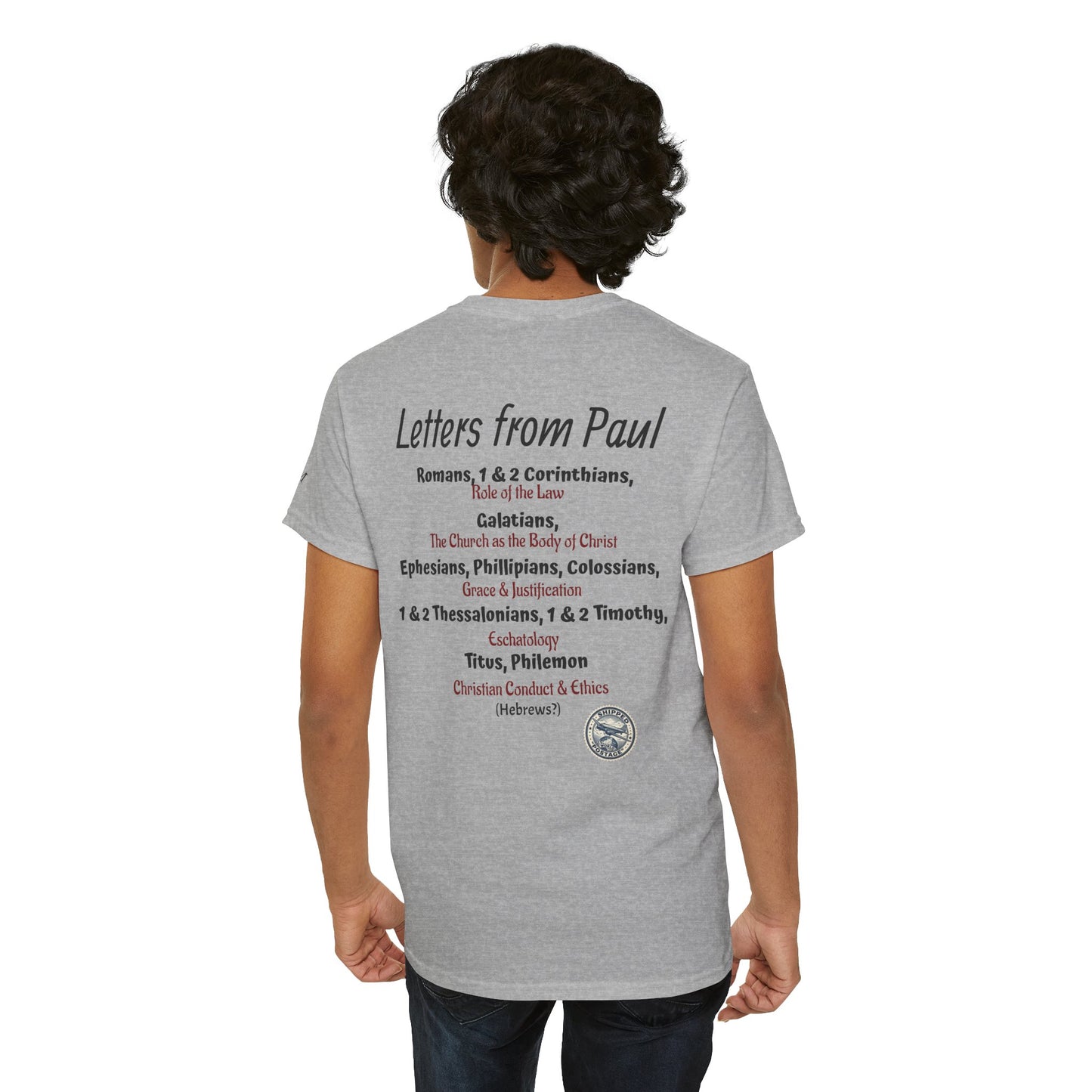 Letters from Paul T-Shirt — What Would Yours Say?