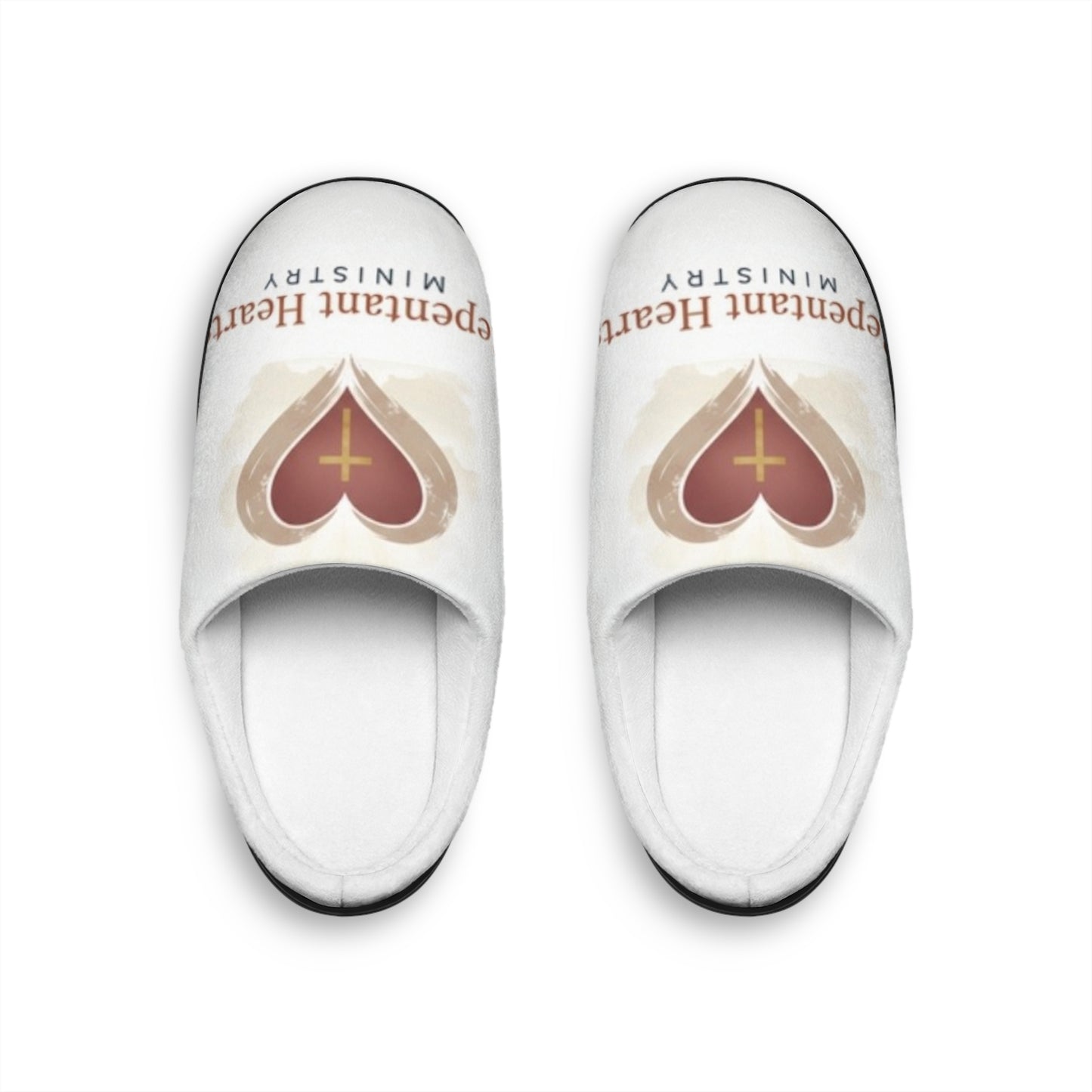 Women's Indoor Slippers- Repentant Heart Ministry — Faith-Inspired Comfort
