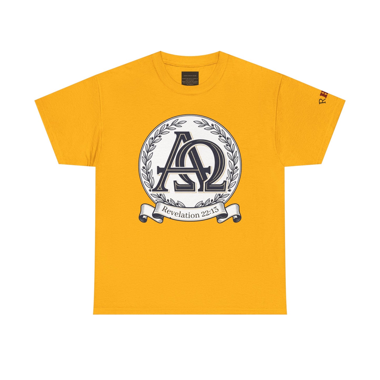 Alpha Omega T-shirt "I Am the First & the Last" Names of Jesus