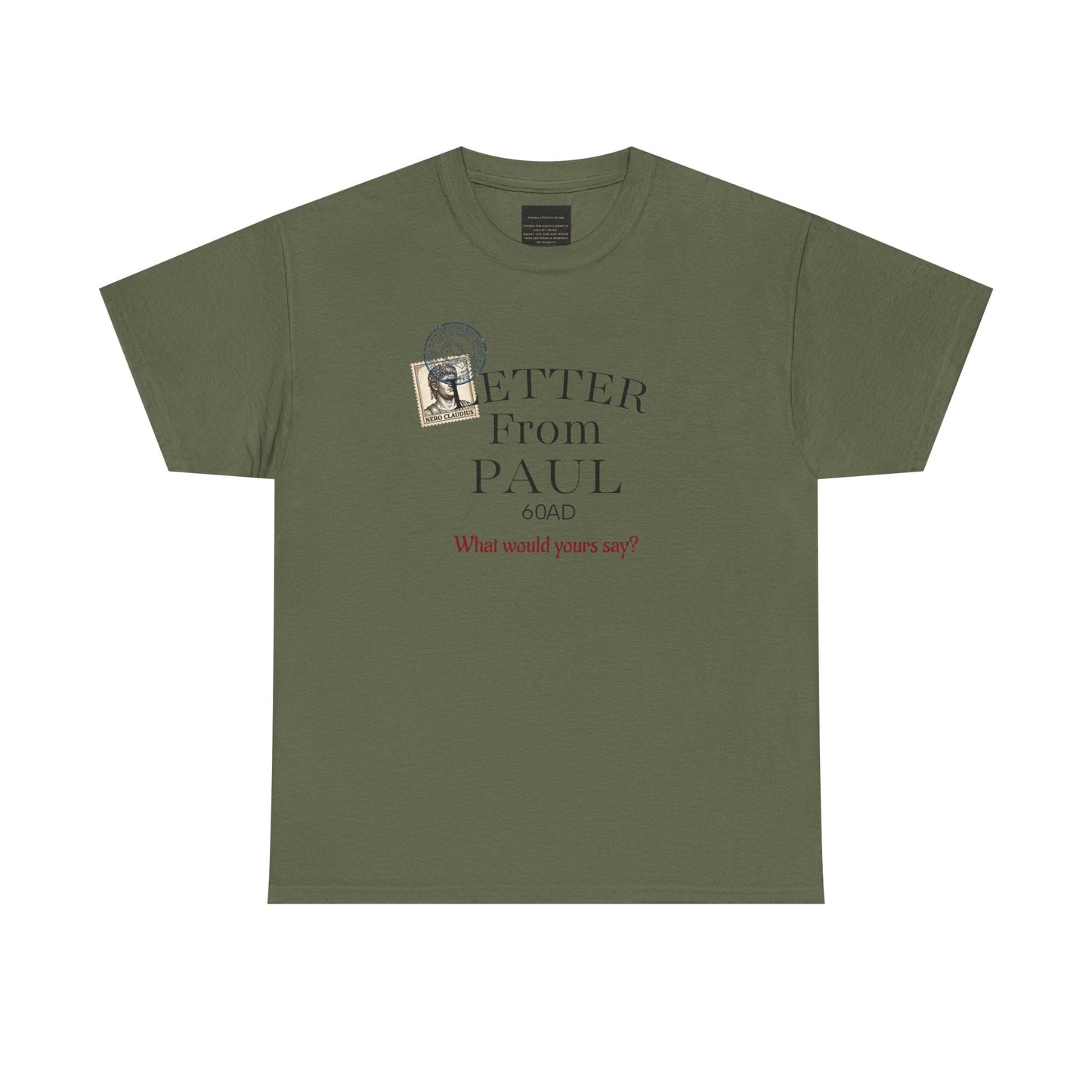 Letters from Paul T-Shirt — What Would Yours Say?