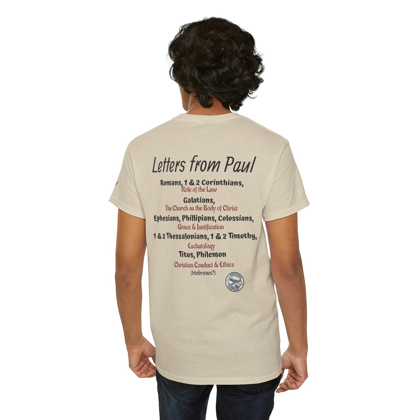 Letters from Paul T-Shirt — What Would Yours Say?