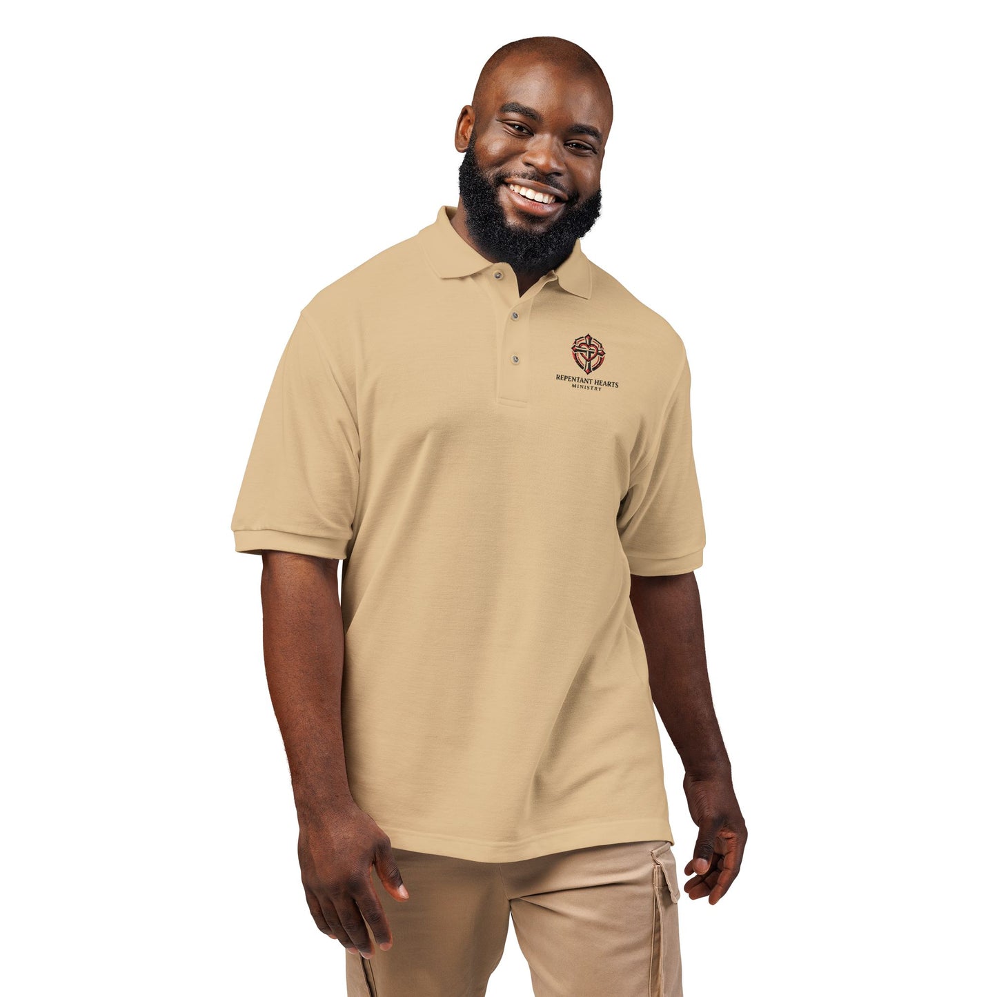 RHM Logo Polo — Hampton Harbor Crew Shirt- Embroidered