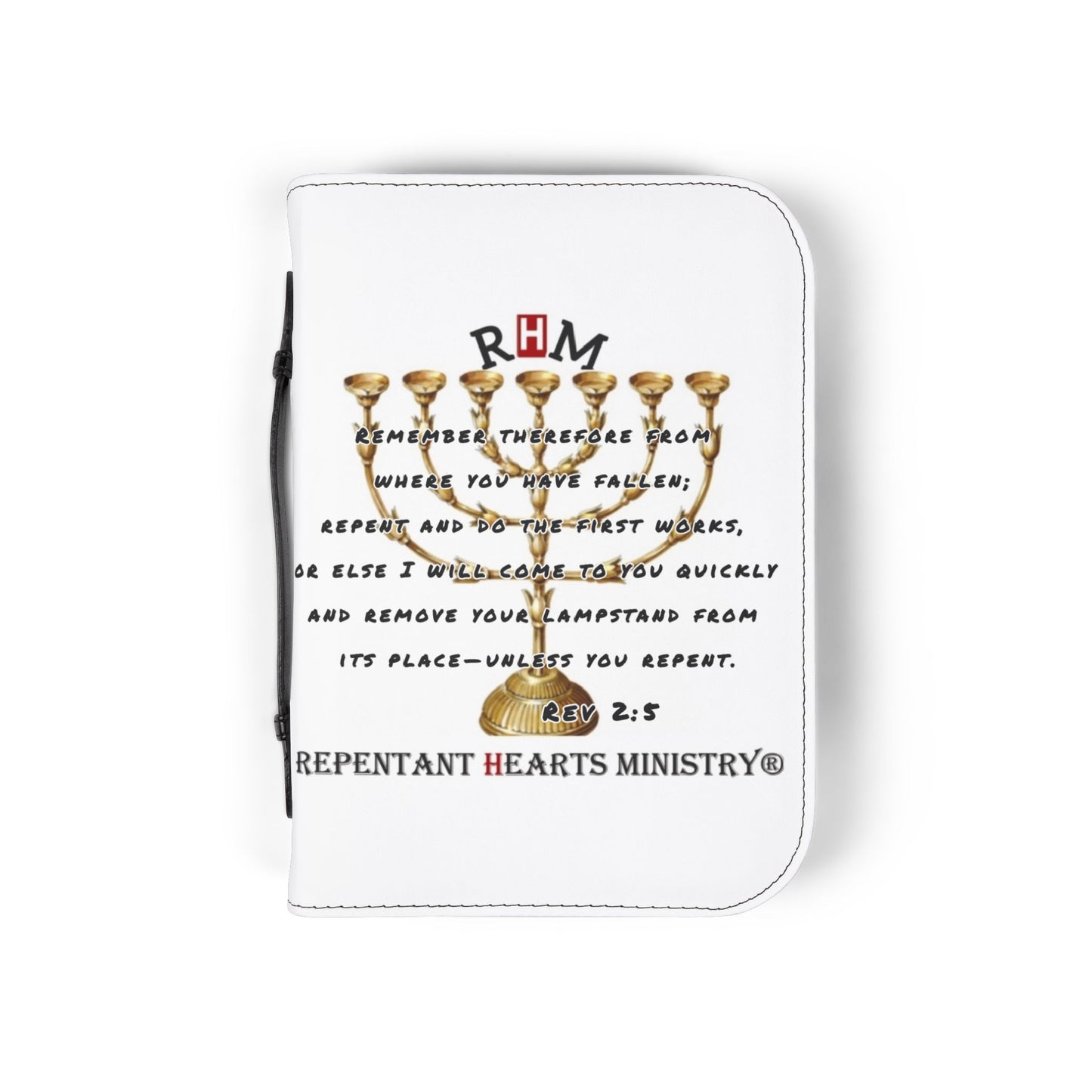 Bible Cover/ Case -Repentant Hearts Ministry (Joel & Rev Design)