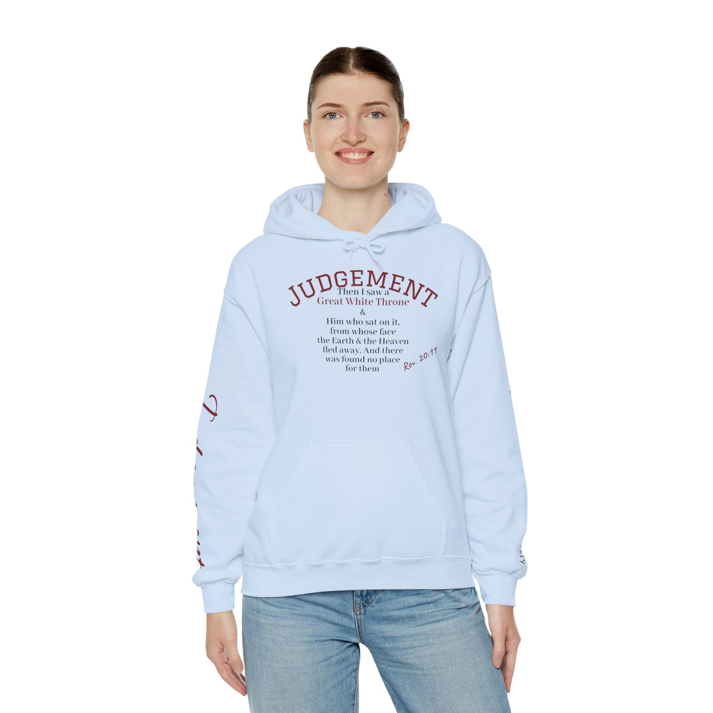 Judgment hoodie- Revelation and 2 Corinthians scripture