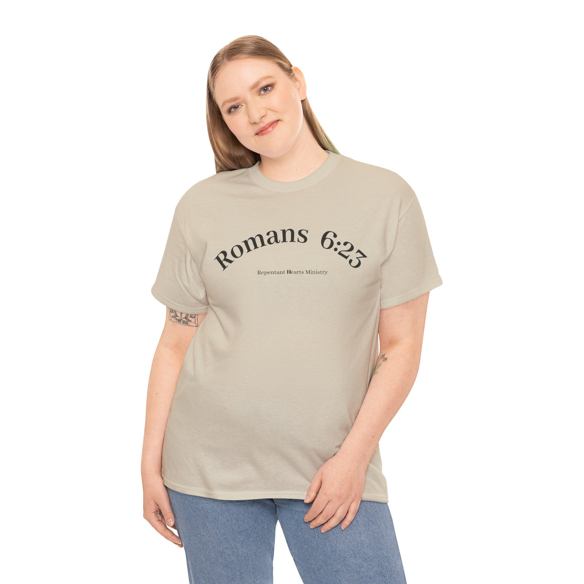 Your Debt Is Paid Romans 6:23 Inspirational- Christian Cross T-Shirt
