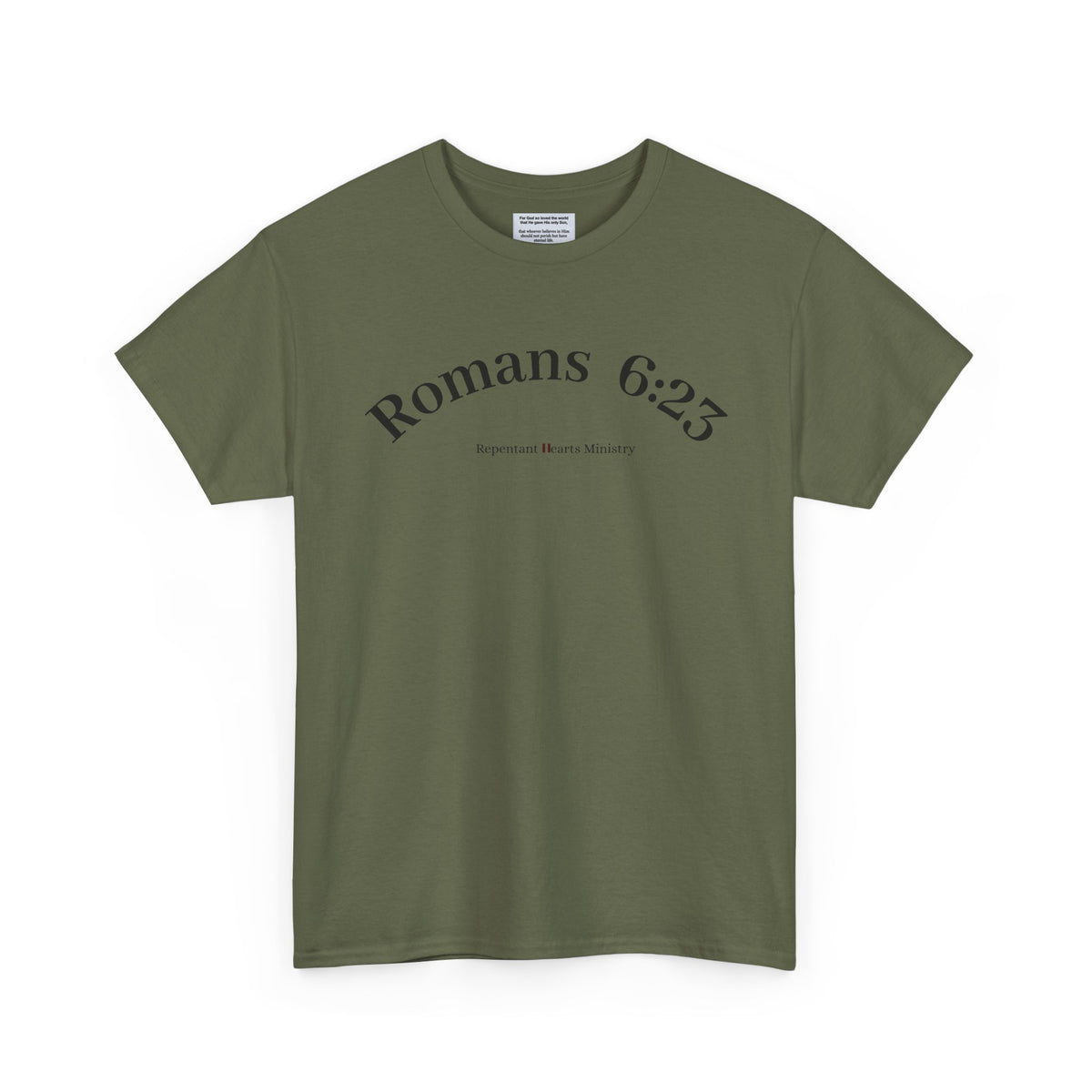 Your Debt Is Paid Romans 6:23 Inspirational- Christian Cross T-Shirt