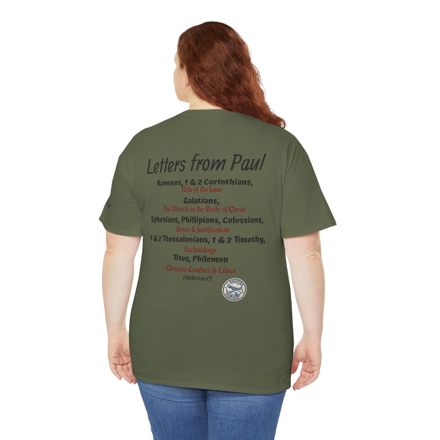 Letters from Paul T-Shirt — What Would Yours Say?