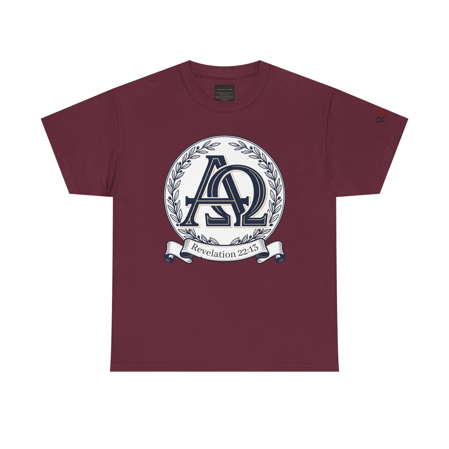 Alpha Omega T-shirt "I Am the First & the Last" Names of Jesus