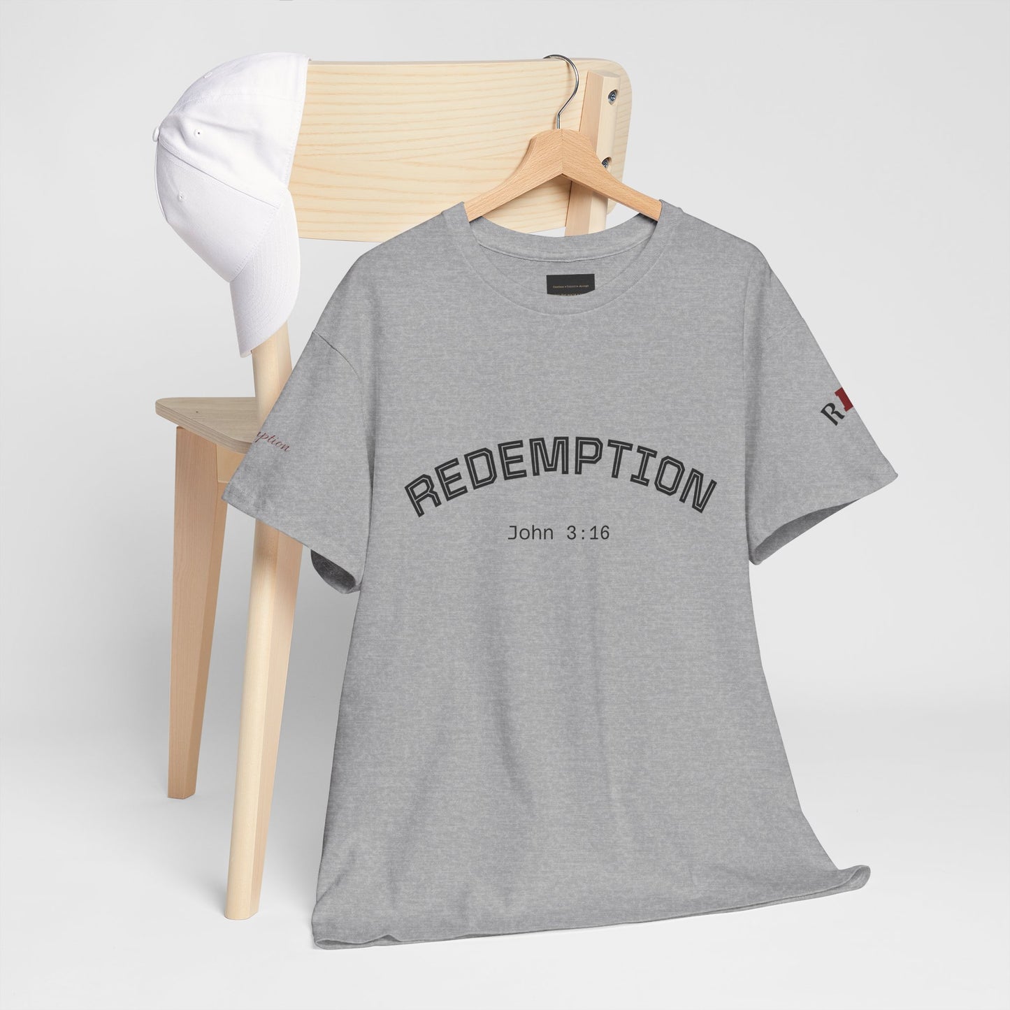 Redemption John 3:16 T-Shirt — Scripture Tee