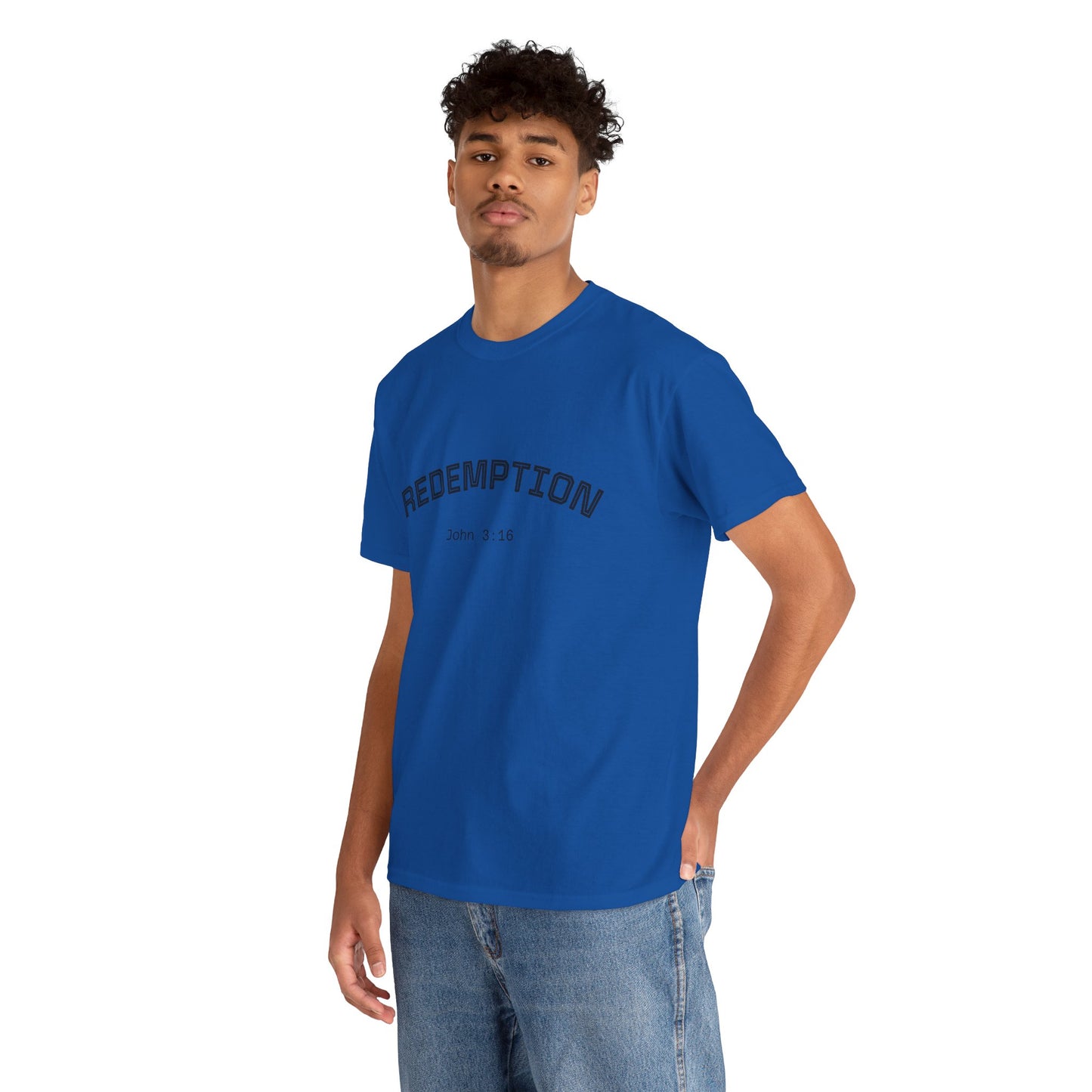 Redemption John 3:16 T-Shirt — Scripture Tee