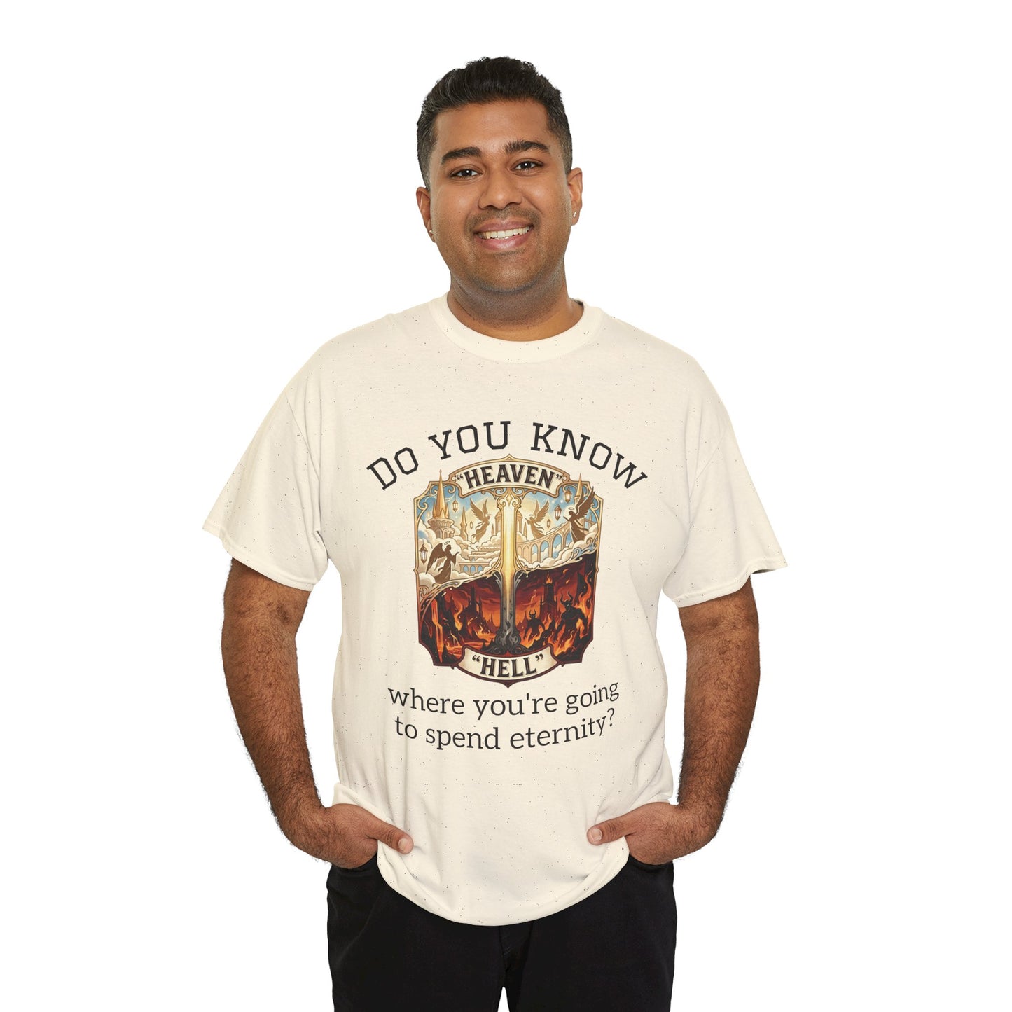 "Do You Know Where You’re Going? / Ask Me About Jesus"- Gospel Tee