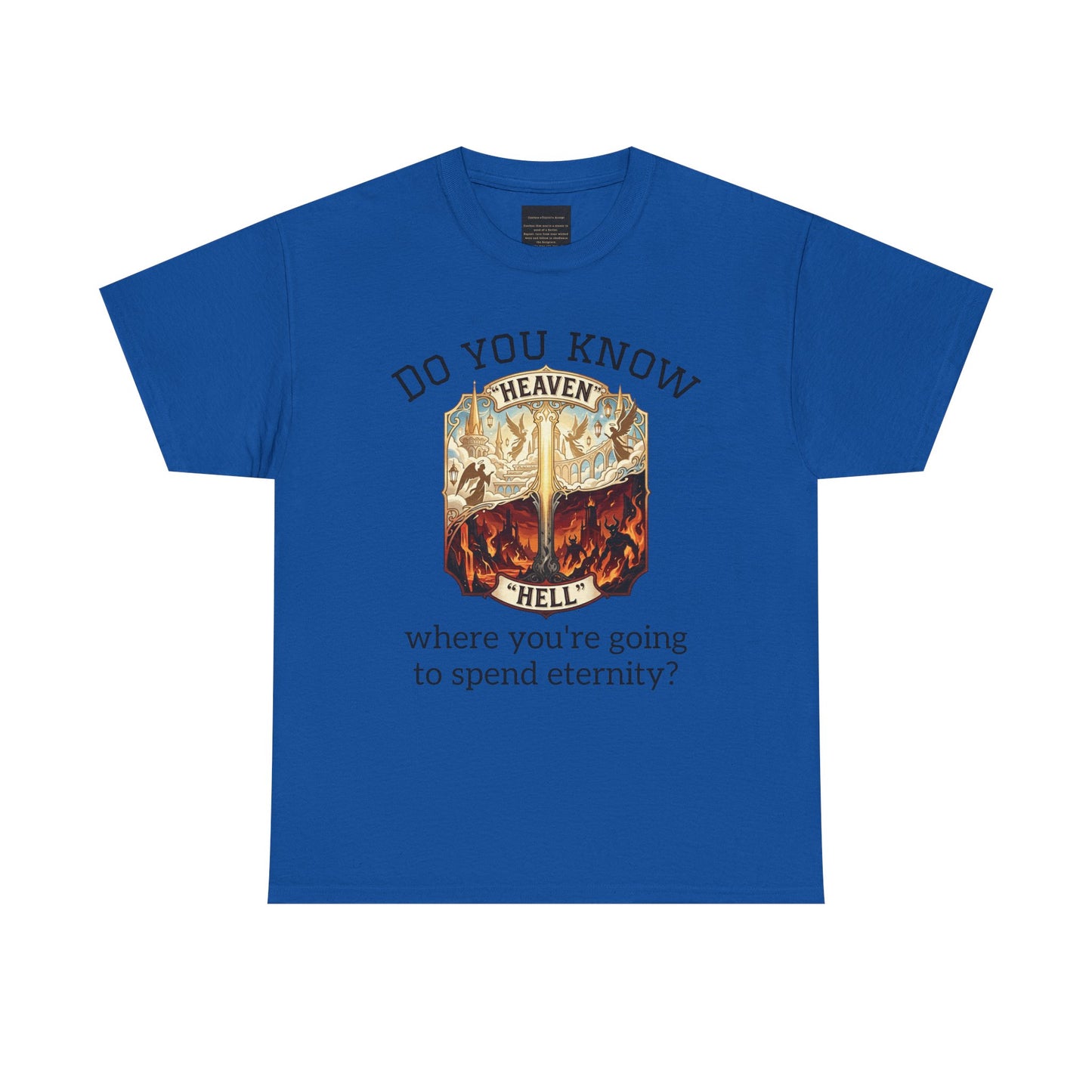 "Do You Know Where You’re Going? / Ask Me About Jesus"- Gospel Tee