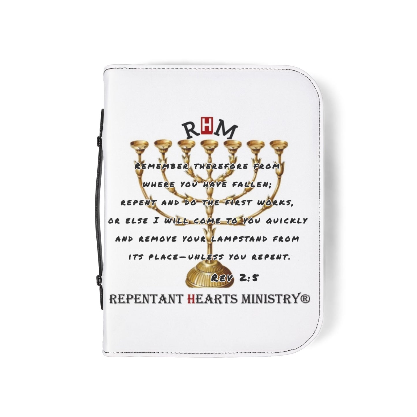Bible Cover/ Case -Repentant Hearts Ministry (Joel & Rev Design)