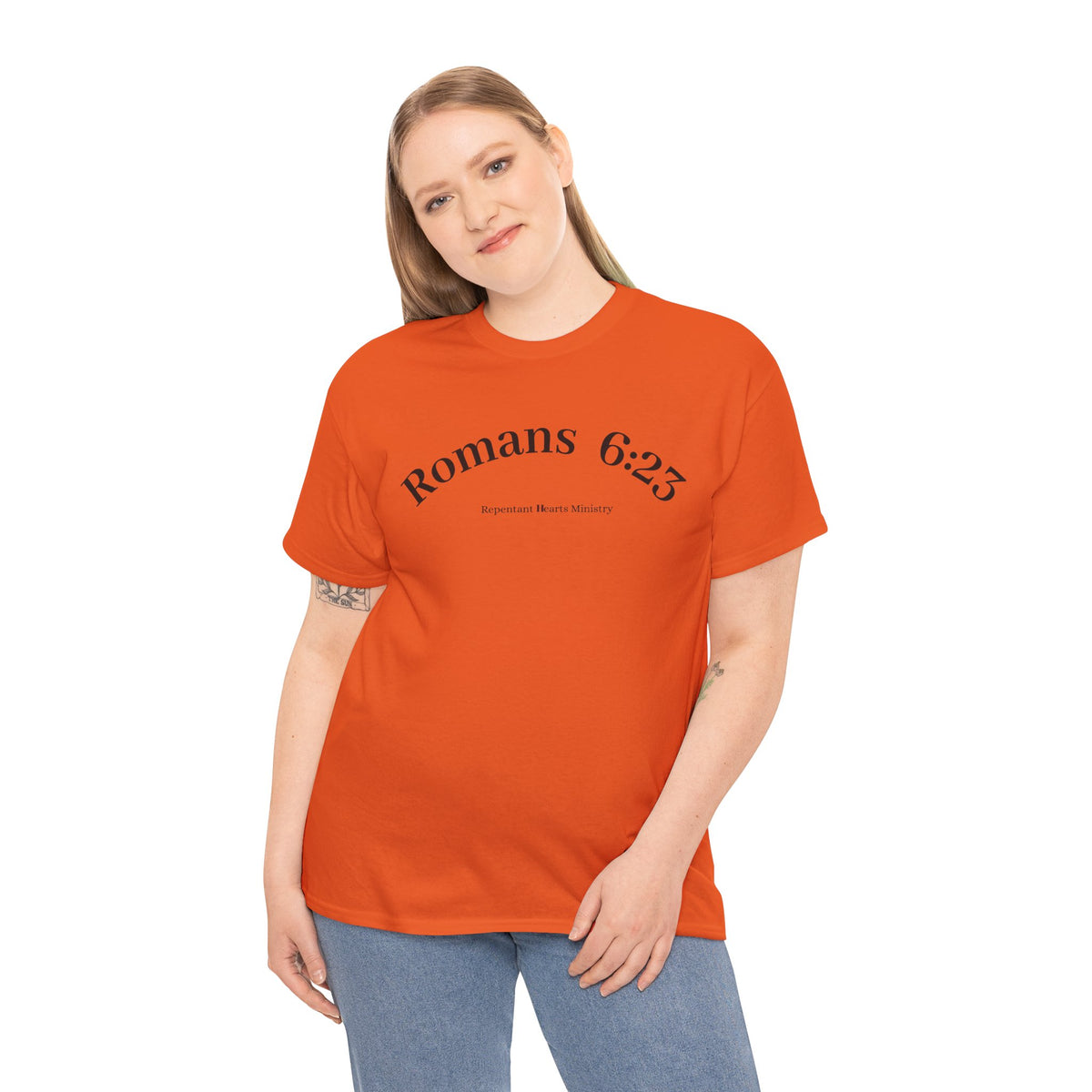 Your Debt Is Paid Romans 6:23 Inspirational- Christian Cross T-Shirt