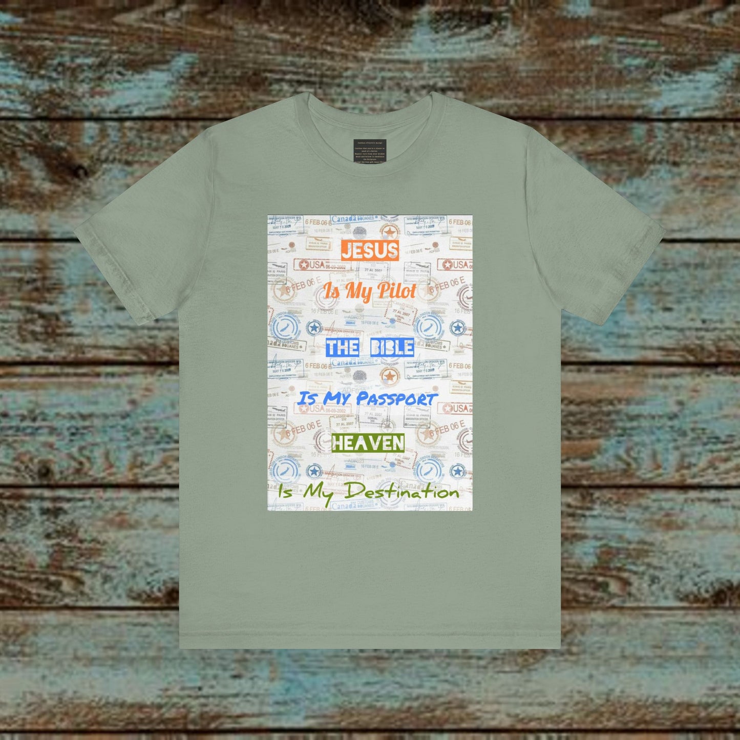 Faith Based T-Shirt - Jesus is My Pilot