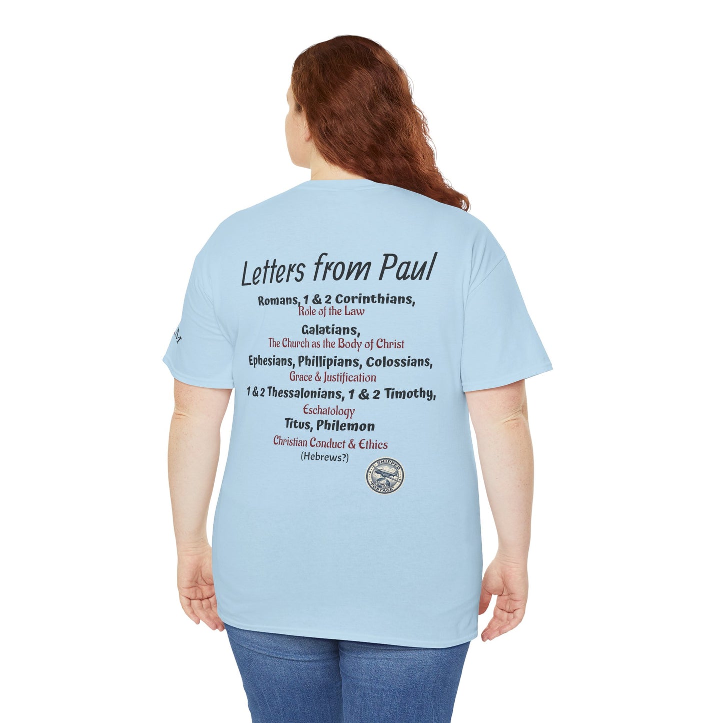 Letters from Paul T-Shirt — What Would Yours Say?