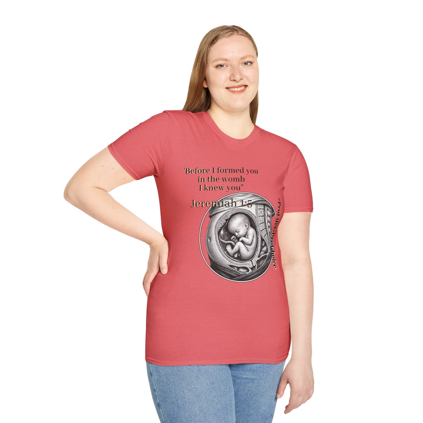 Abolish Abortion T-Shirt - Jeremiah 1:5