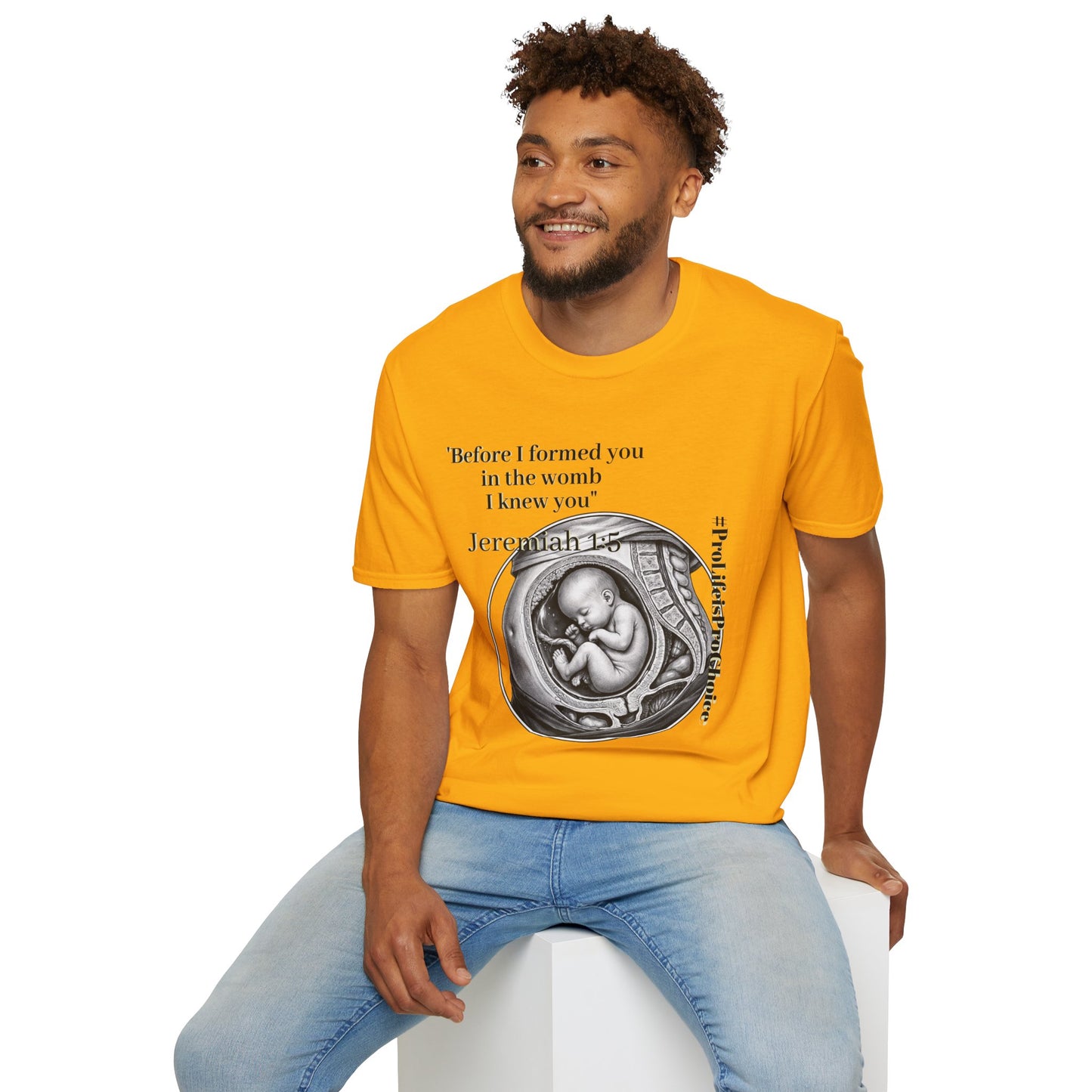 Abolish Abortion T-Shirt - Jeremiah 1:5