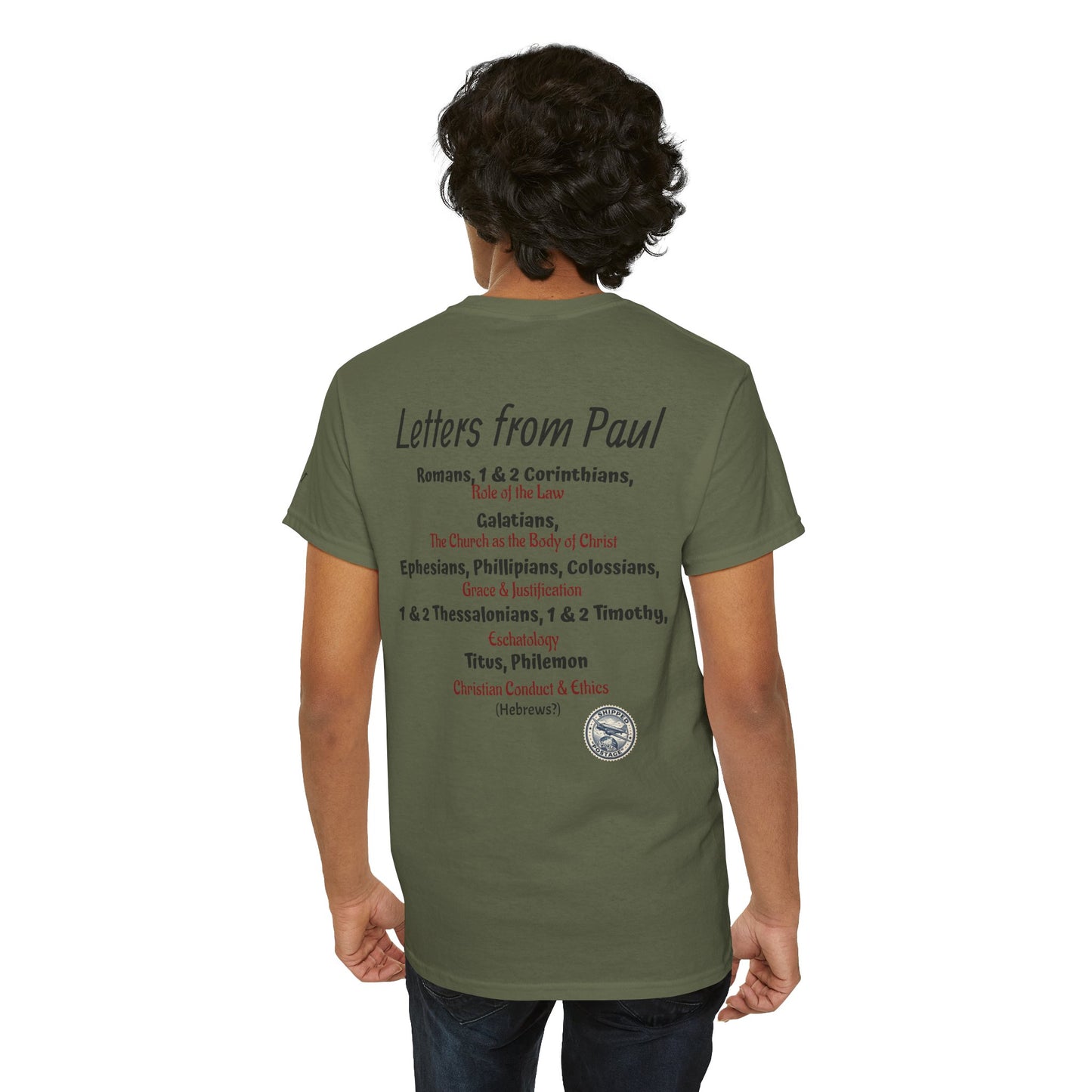Letters from Paul T-Shirt — What Would Yours Say?