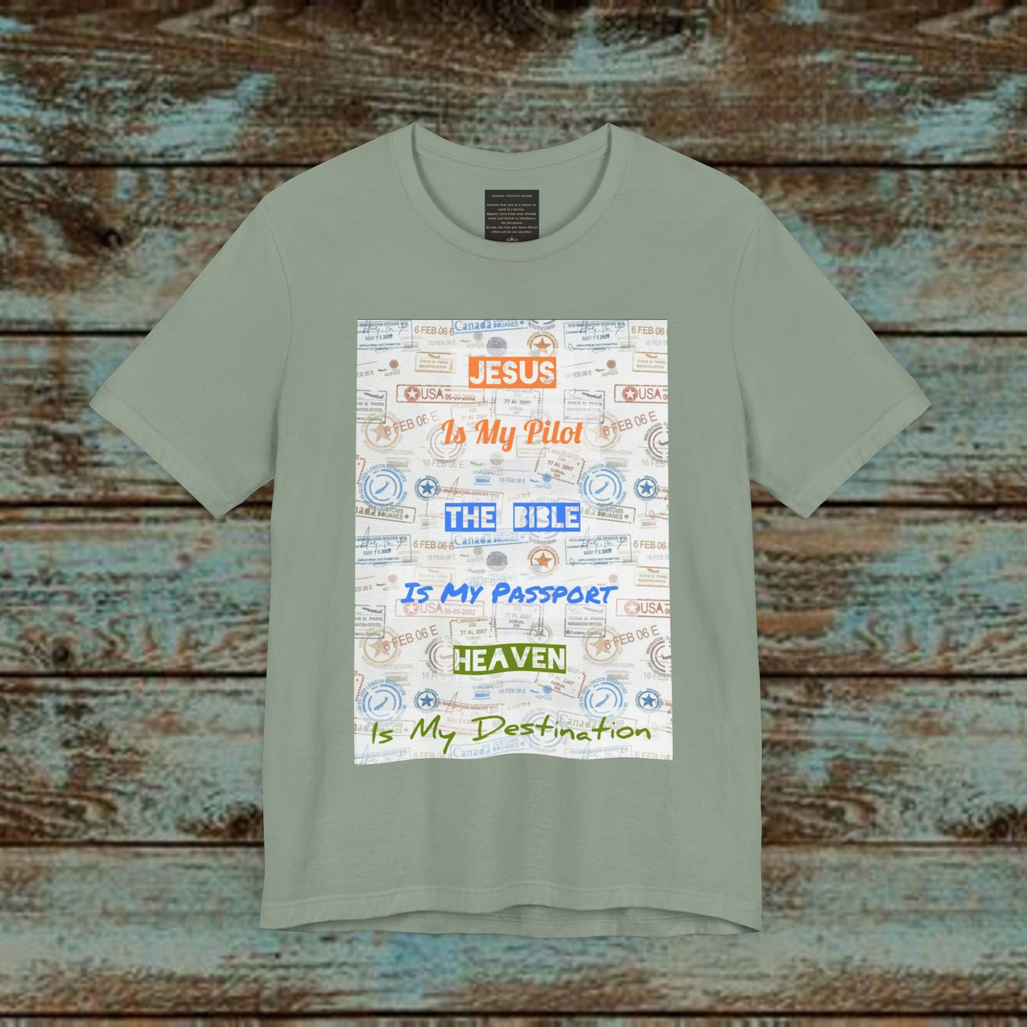 Faith Based T-Shirt - Jesus is My Pilot