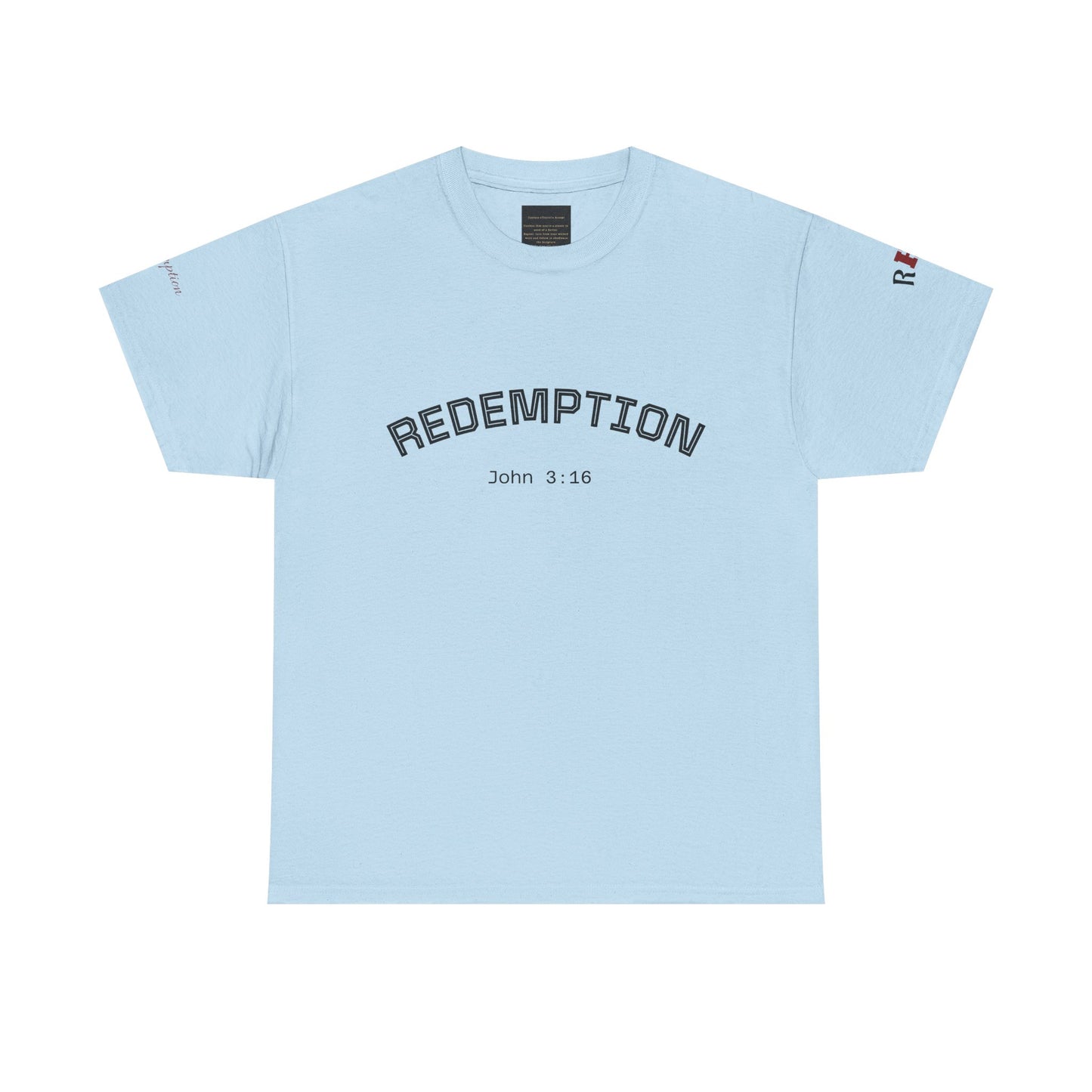 Redemption John 3:16 T-Shirt — Scripture Tee