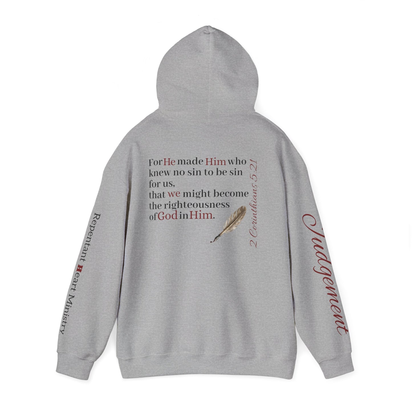 Judgment hoodie- Revelation and 2 Corinthians scripture