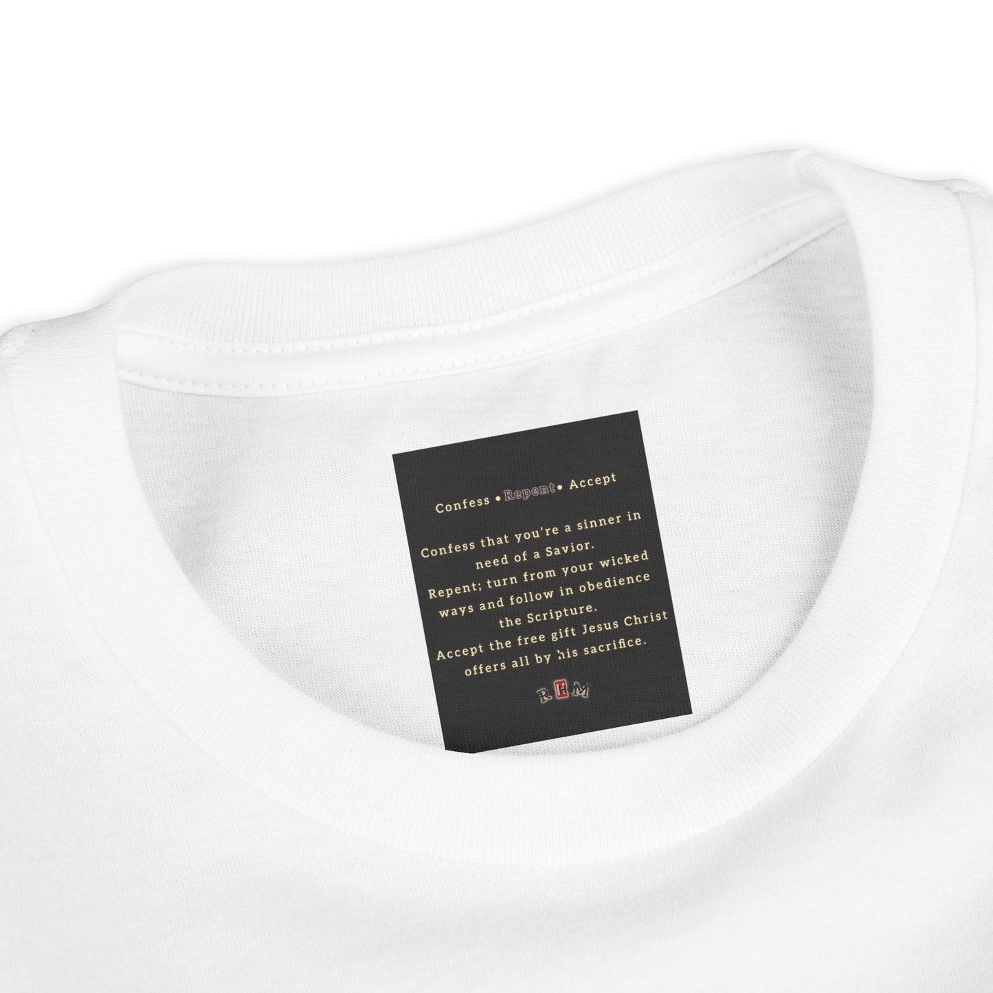 Youth Christian Tee Timothy 2:19 — "But God's Firm Foundation Stands" Scripture Shirt