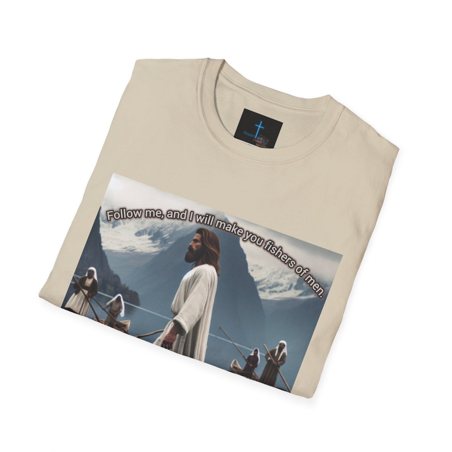 Matthew 4:19 - Jesus T-Shirt -  Design