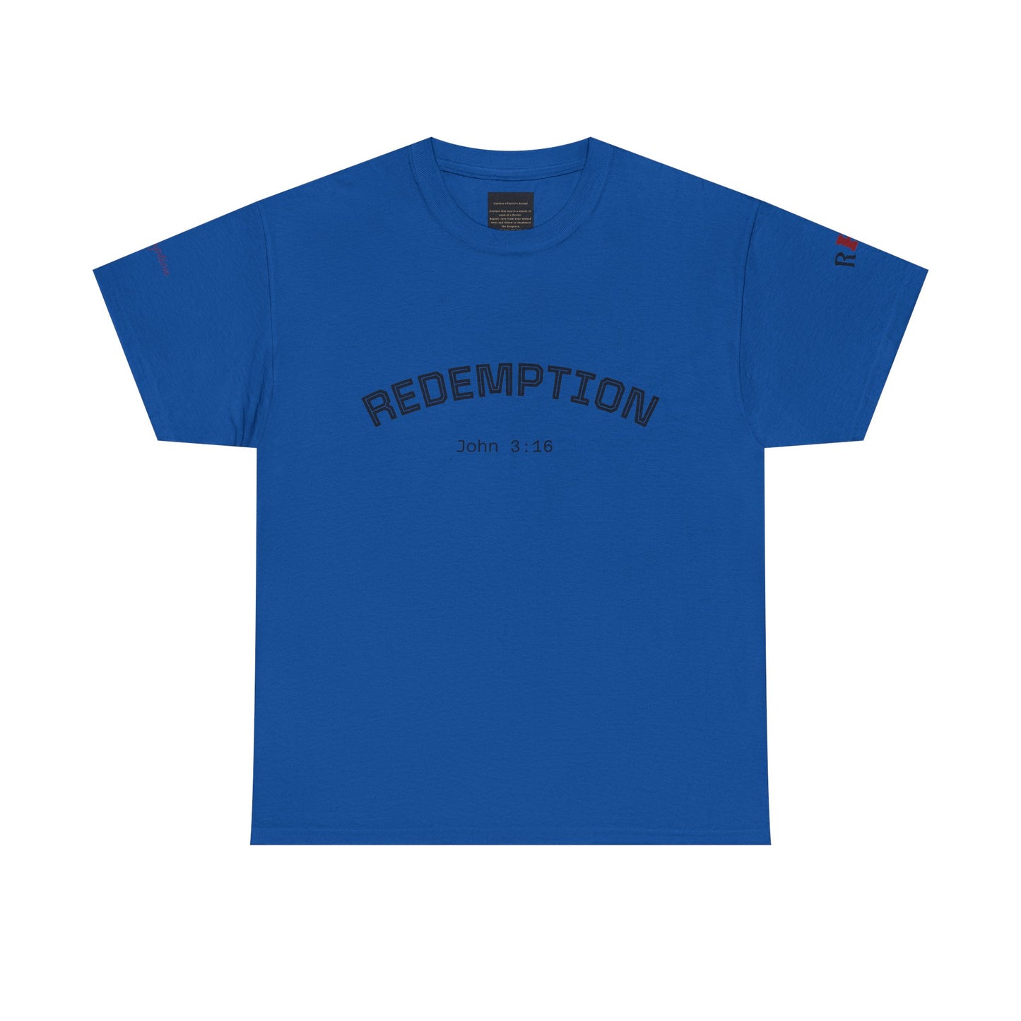 Redemption John 3:16 T-Shirt — Scripture Tee
