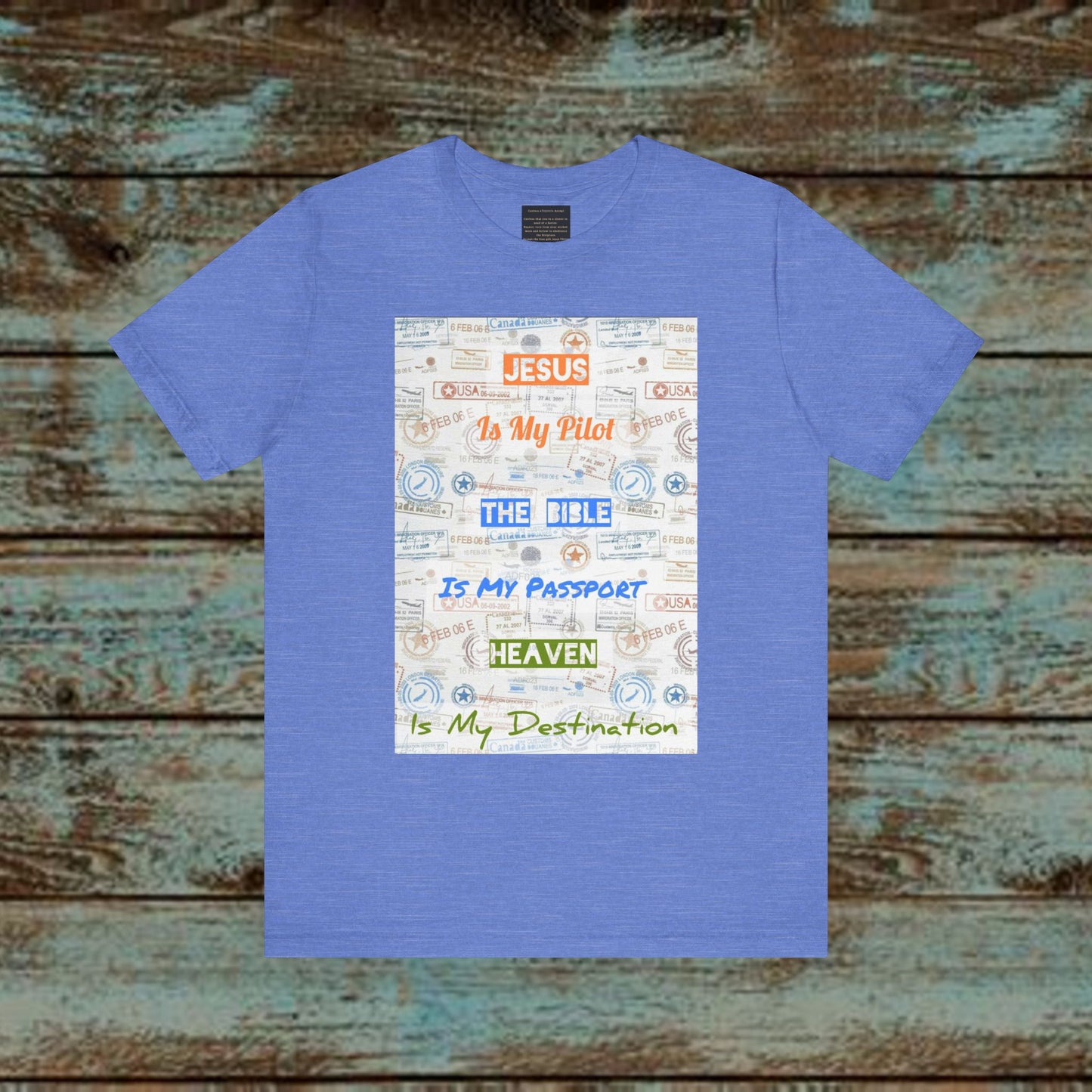 Faith Based T-Shirt - Jesus is My Pilot