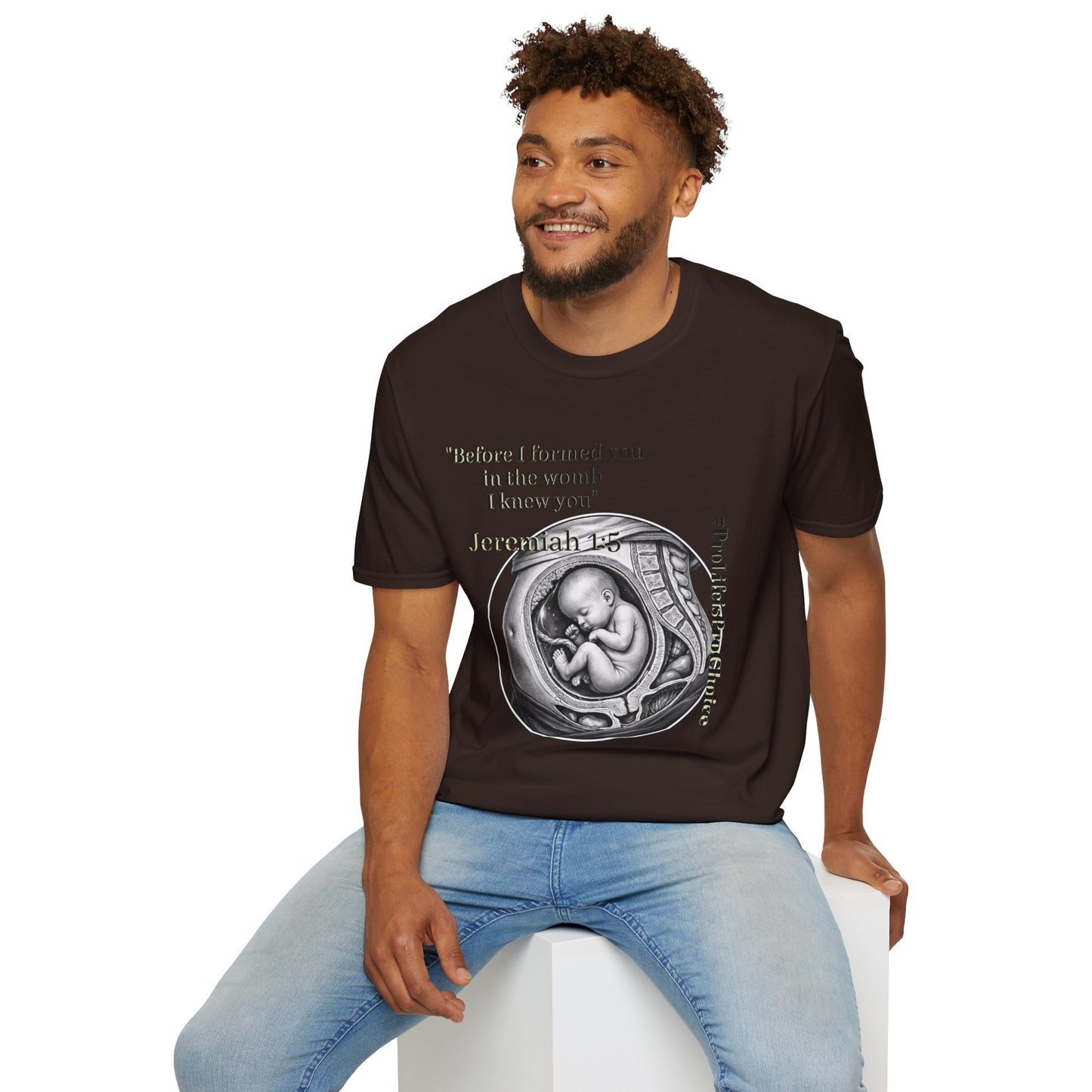 Abolish Abortion T-Shirt - Jeremiah 1:5