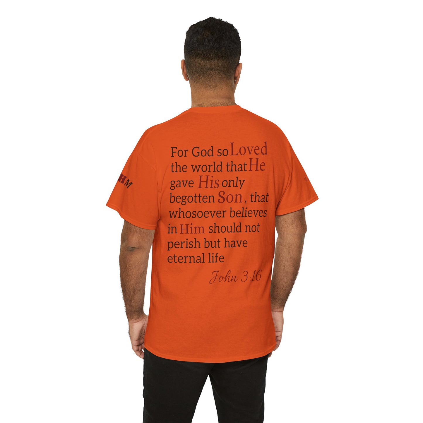Redemption John 3:16 T-Shirt — Scripture Tee