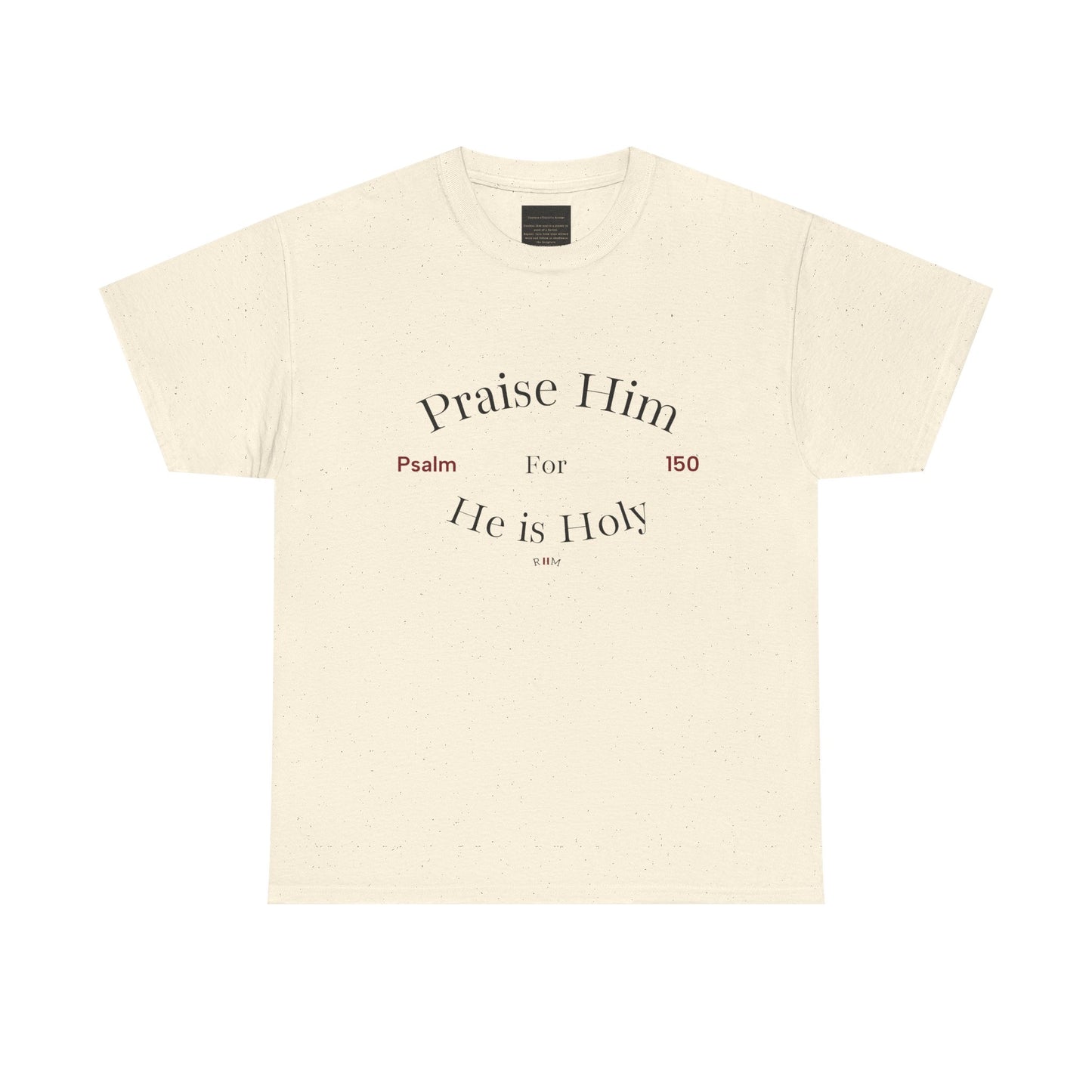 Praise Him For He is Holy — Psalm 150 T-Shirt