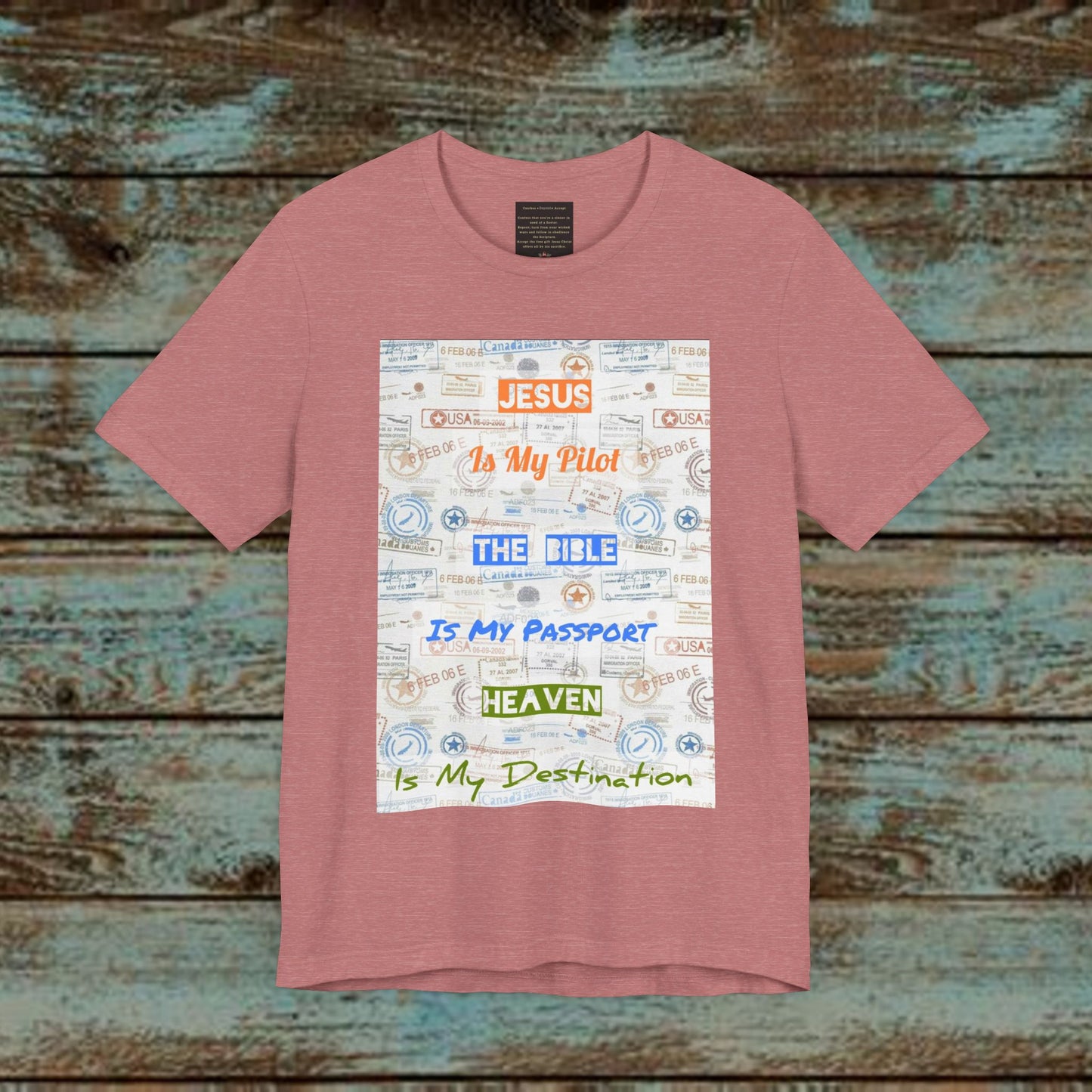 Faith Based T-Shirt - Jesus is My Pilot