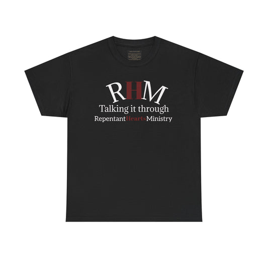 Ministry Tee — "Talking It Through" Repentant Hearts Gospel Shirt